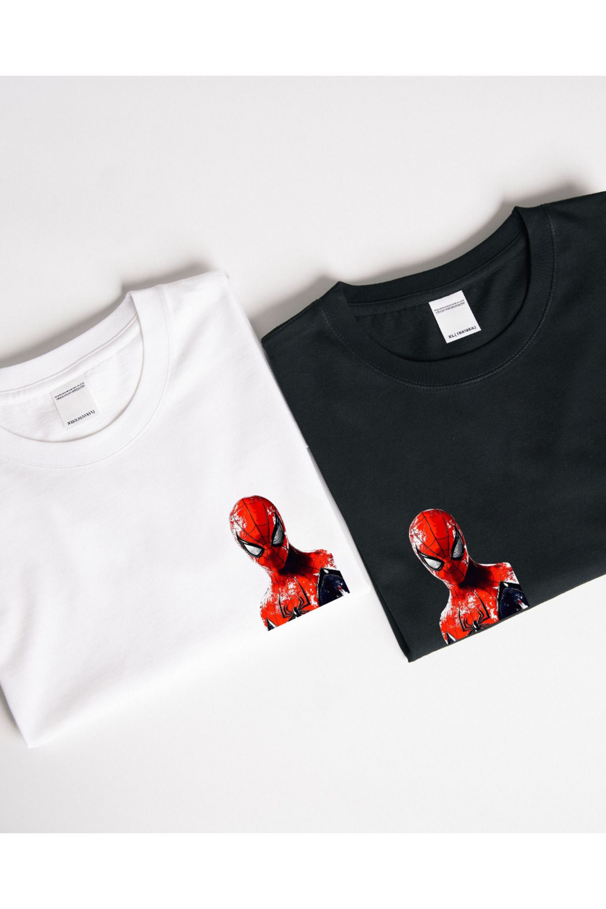 Ebiidesign Estetik Spaydırman Tasarımlı Baskılı T-Shirt