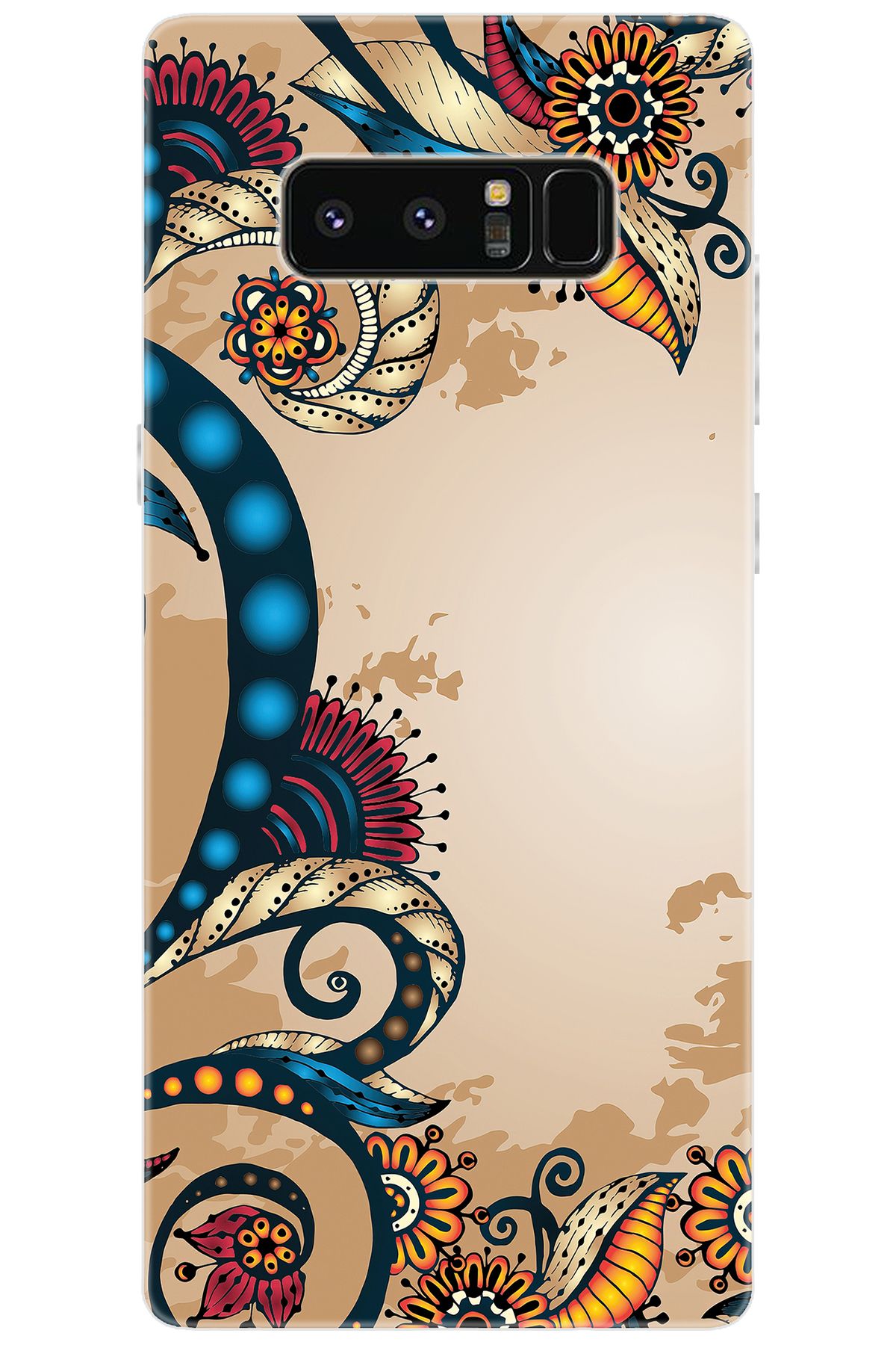 Ceppare Samsung Galaxy Note 8 (SM-N950F) Uyumlu Kılıf Desenli Silikon Vektör Tasarım STK:536 CP-ZsrvEVd