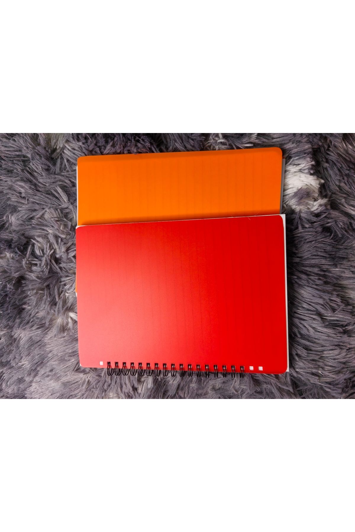 Notcraft Spiralli Telli Sert Dayanıklı Plastik Kapak A5 72 Yaprak 144 Sayfa Çizgili Defter ( 2 Adet)