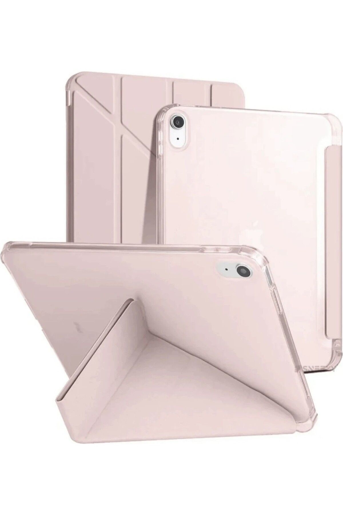 Zentico iPad Air 11 10.9 Inç Air 4 5 6 2020 2022 2024 Kılıf Tri Folding Standlı Kalem Bölmeli