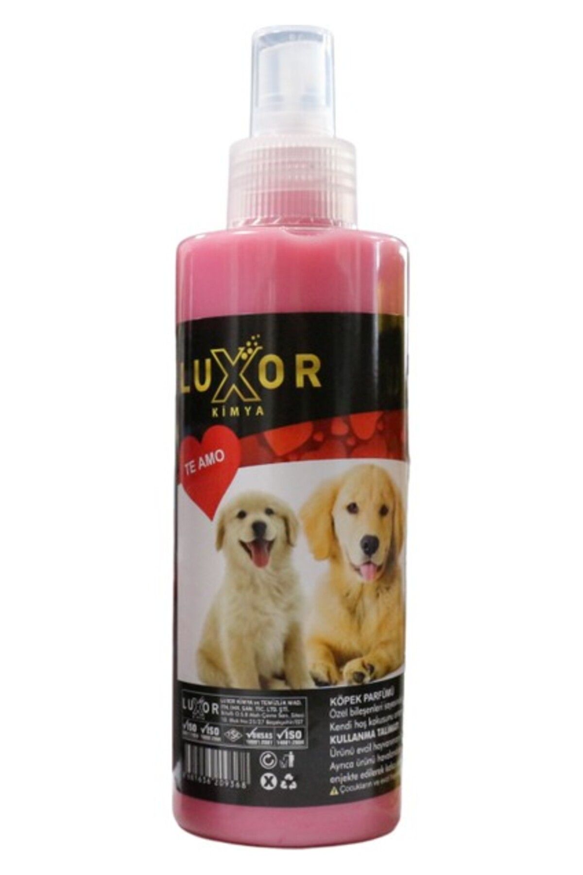 Orqinel Luxor Kimya Köpek Parfümü Te Amo 200 ml
