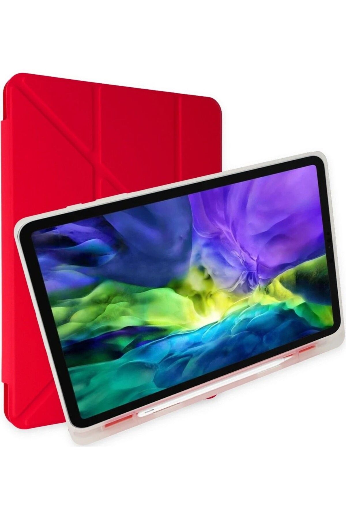 Zentico Apple iPad 11.nesil A16 11INÇ/10.NESIL 10.9inç Uyumlu Kılıf Pu Deri Smart Standlı Case