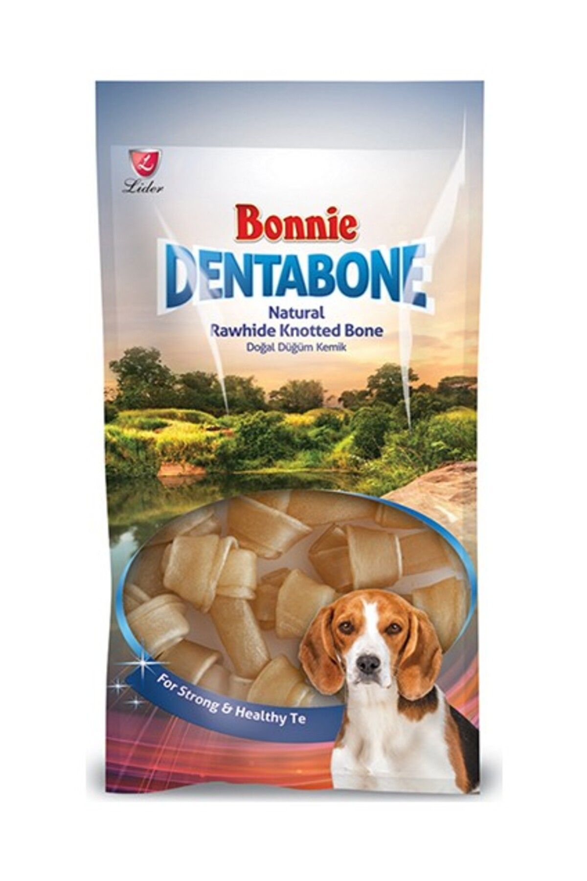 Orqinel Bonnie Doğal Düğüm Köpek Çiğneme Kemiği 10'lu