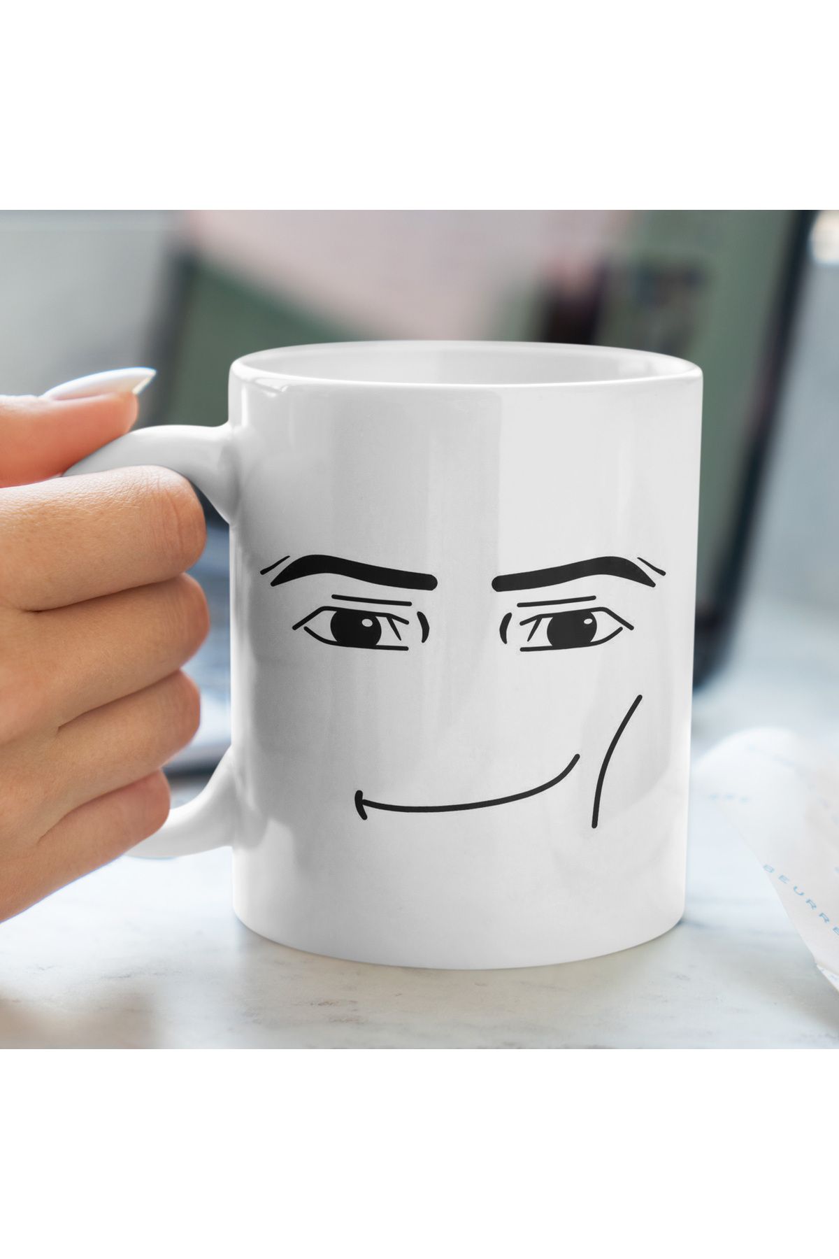 Ayabak Kupa Bardak - Roblox Erkek Karakter Desenli Kupa Bardak - Hediyelik Kupa Bardak