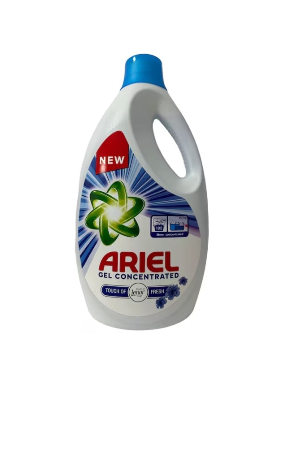 Ariel Detergent Automat Ariel Gel Concentrat, Touch Of Lenor Fresh, 5.77 Litri, 105 Spalari - One Size