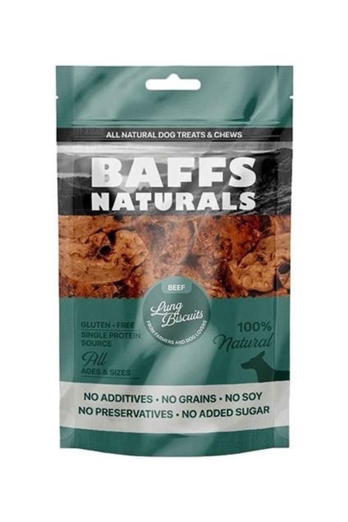 Orqinel Baffs Natural s Dana Ciğer Bisküvi Köpek Ödül Maması 100 gr