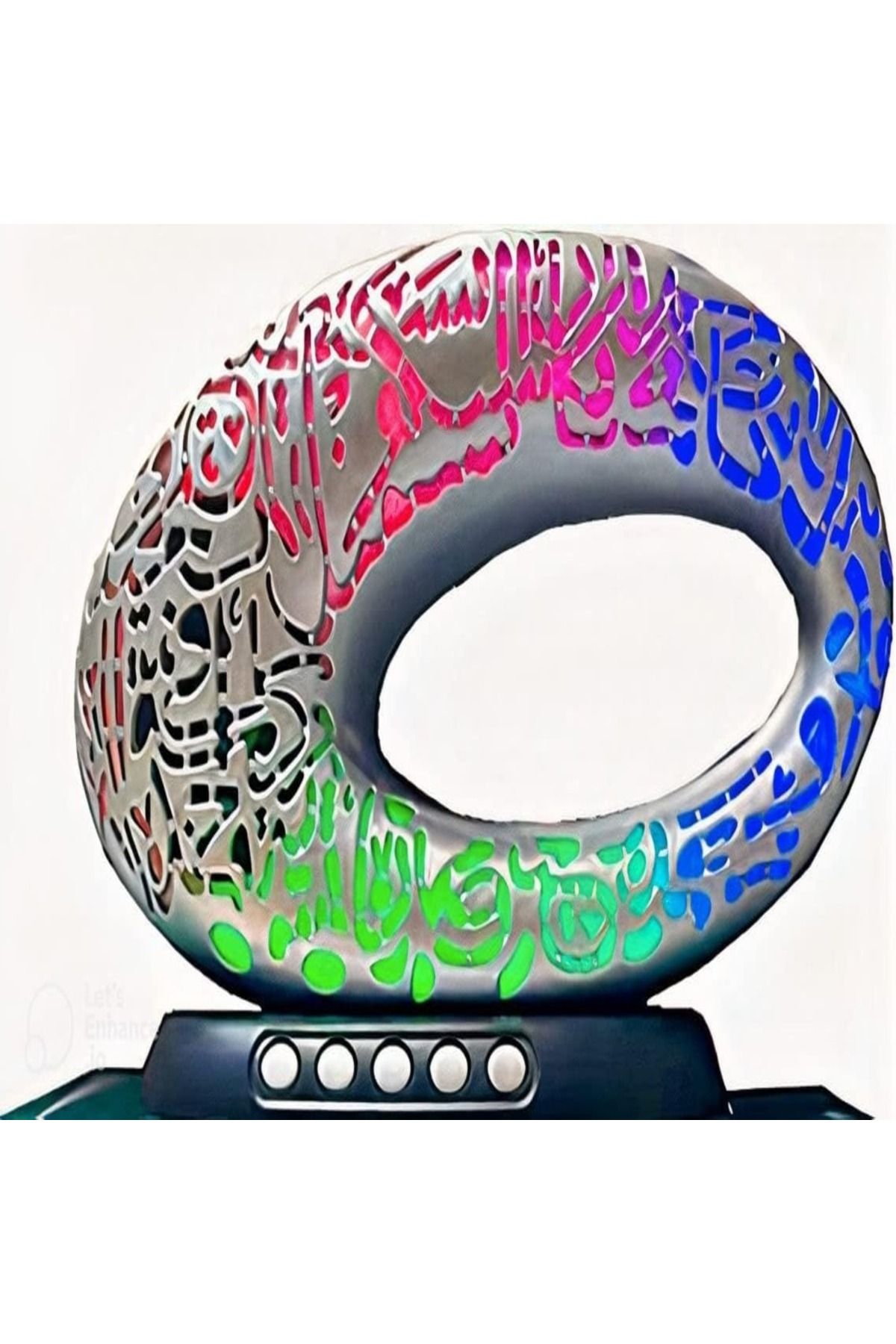 Generic-New Quran Speaker New Model Of Future Museum Design Bluetooth and Different Colour Light for Ramadan 5