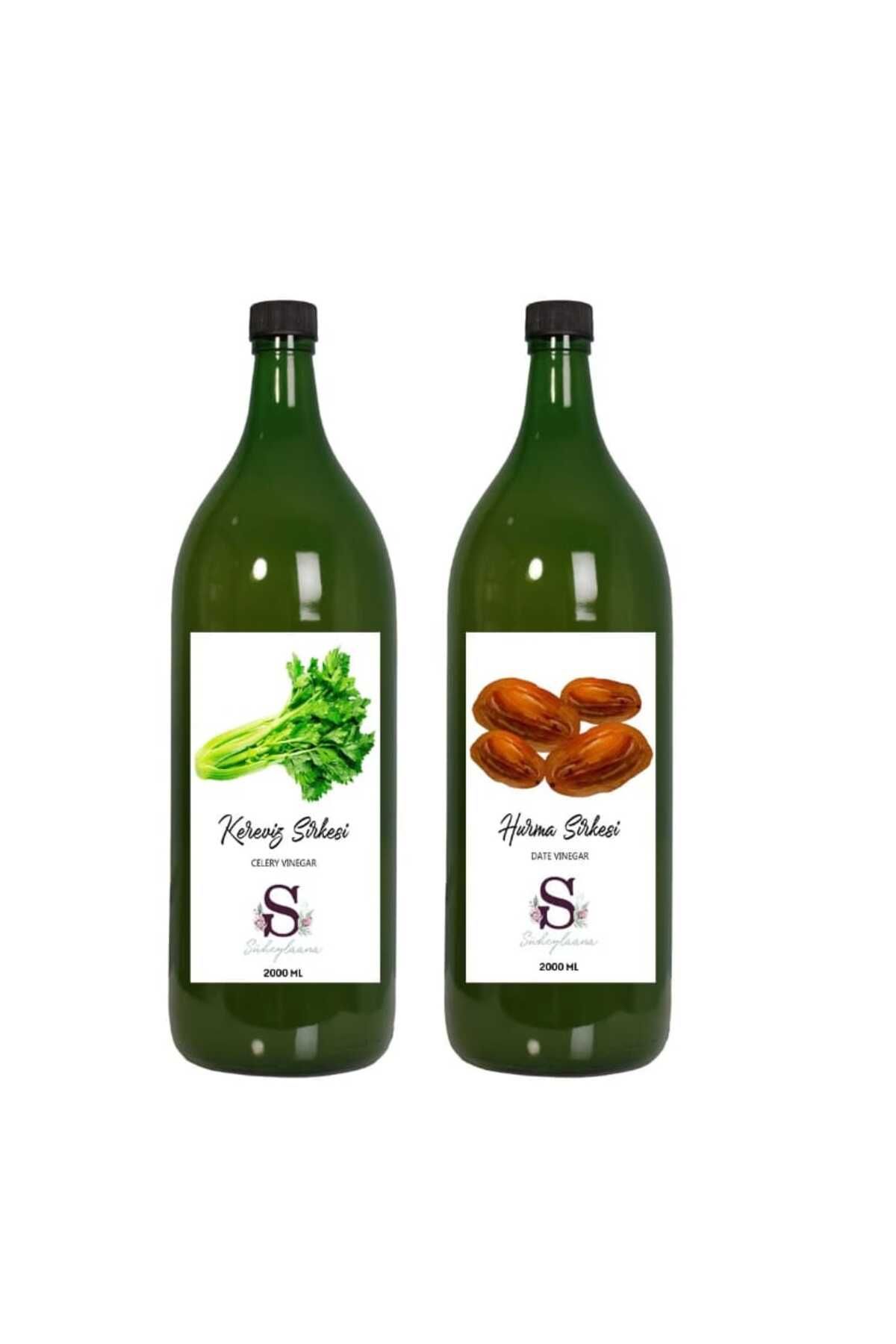 Süheylaana Doğal Kereviz Sirkesi 2000 Ml - Doğal Hurma Sirkesi 2000 Ml