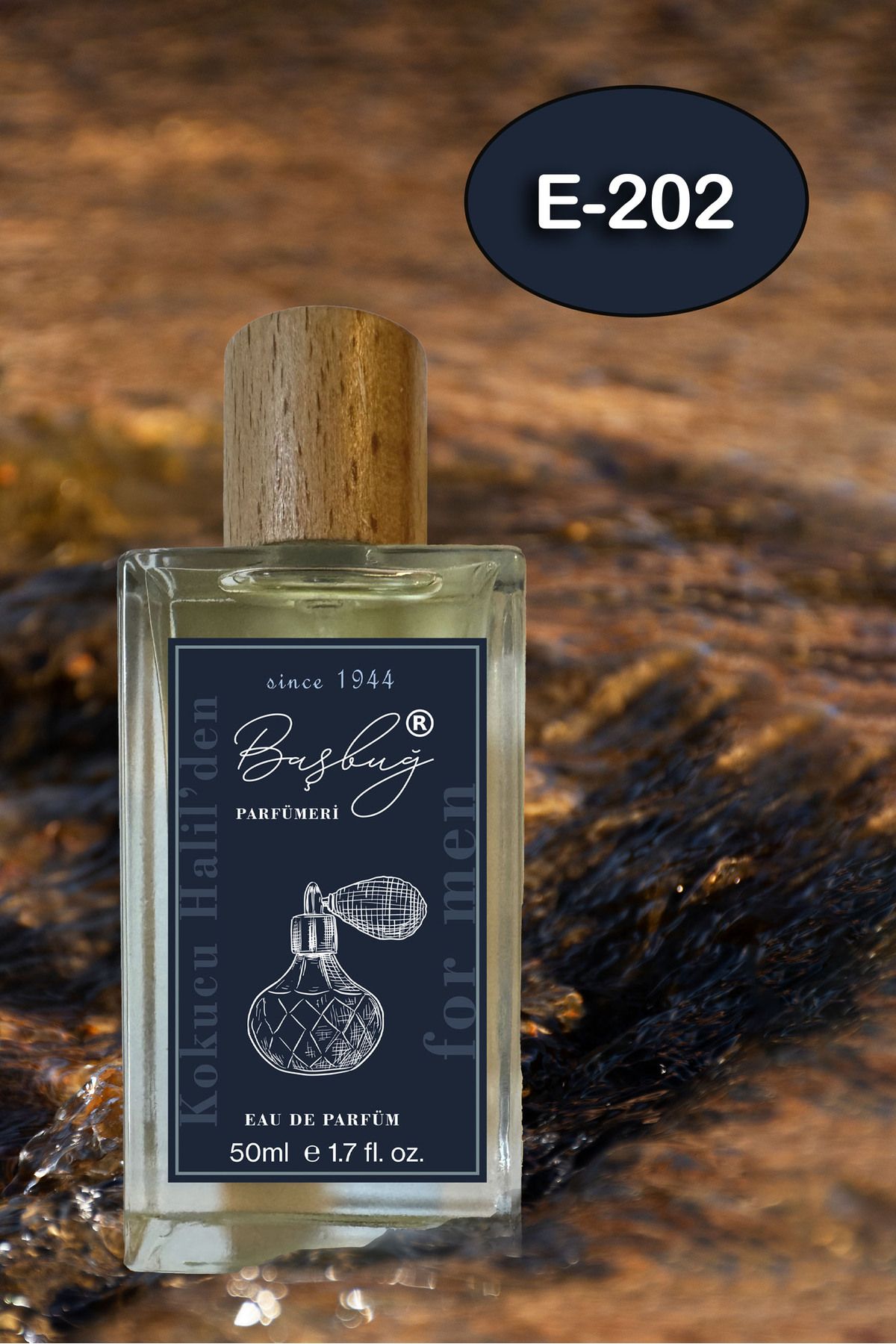 BAŞBUĞ KOZMETİK Erkek Parfümü E202 50 Ml EDP Parfume