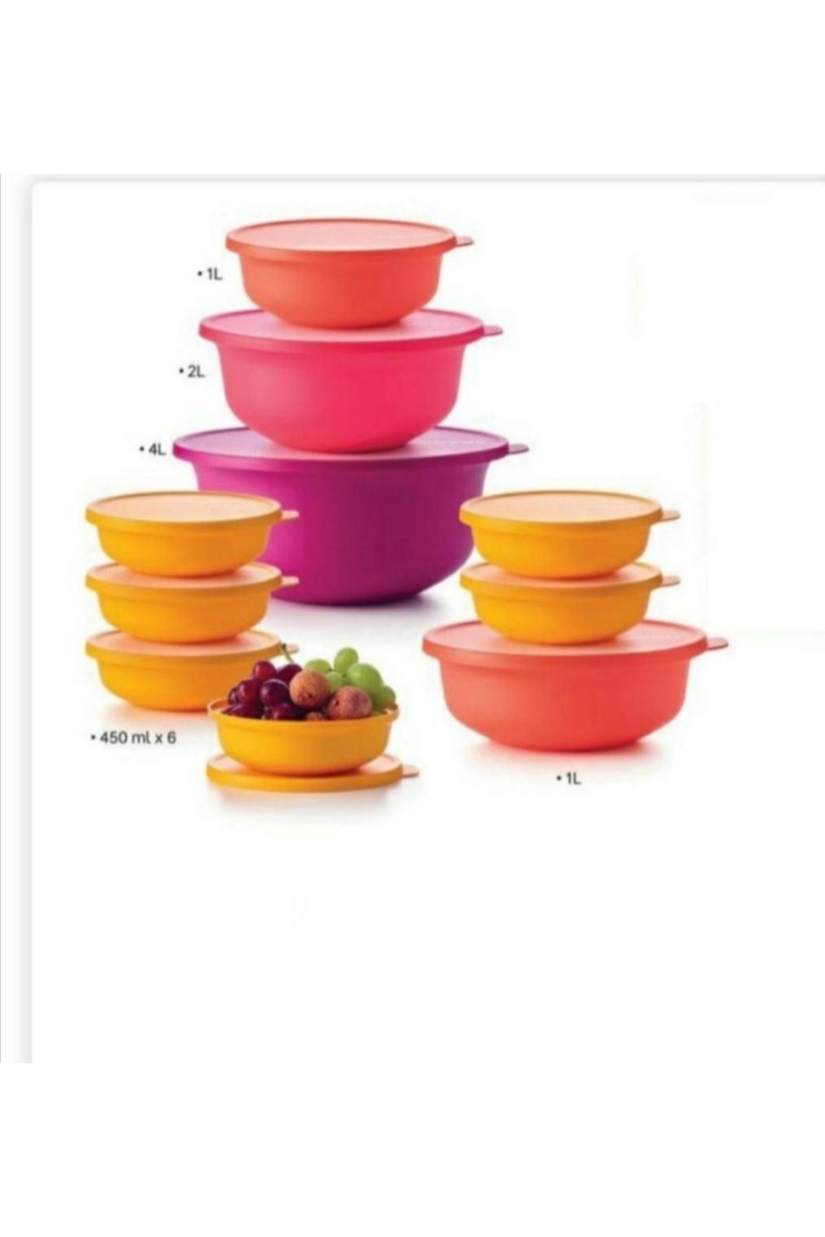 Tupperware Royal Set 10 Parça
