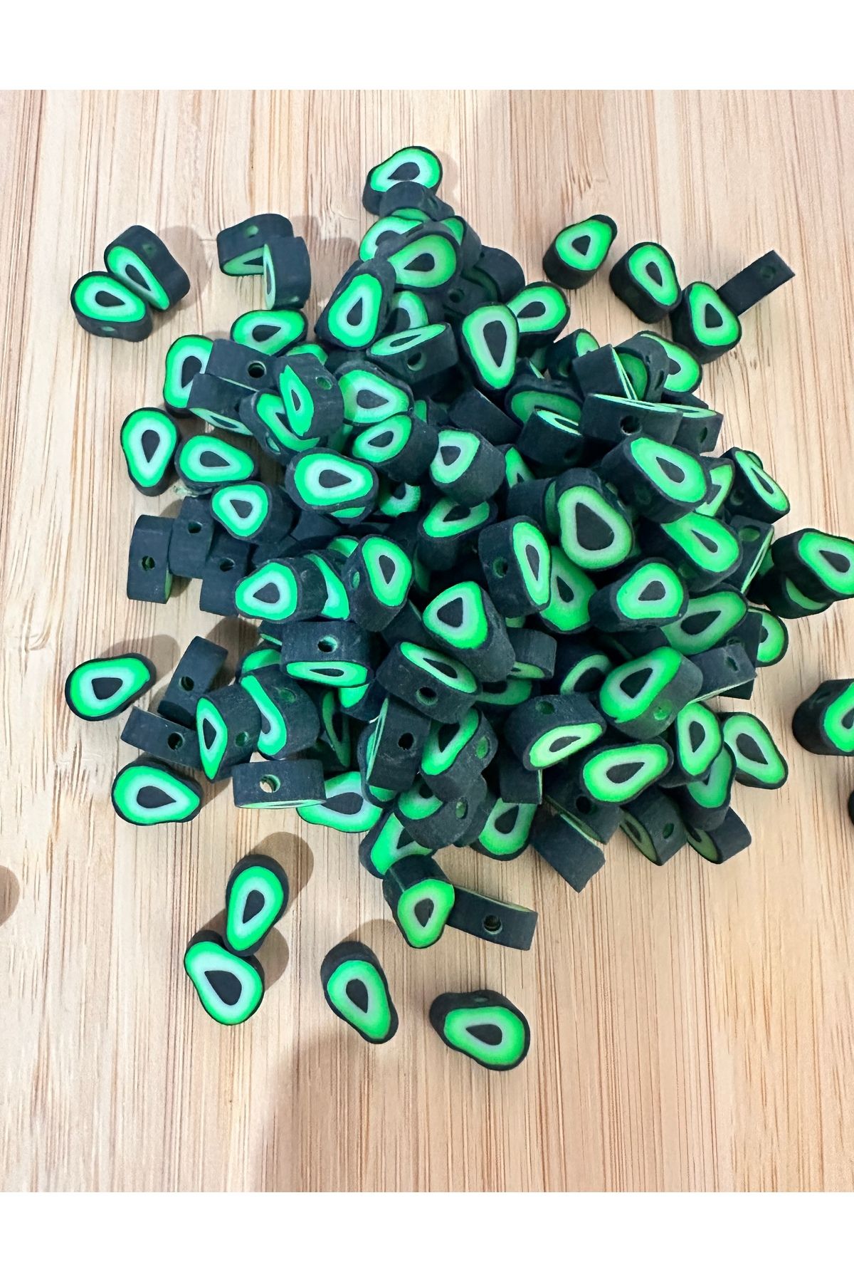 Misiland Avokado fimo boncuk 50 gr