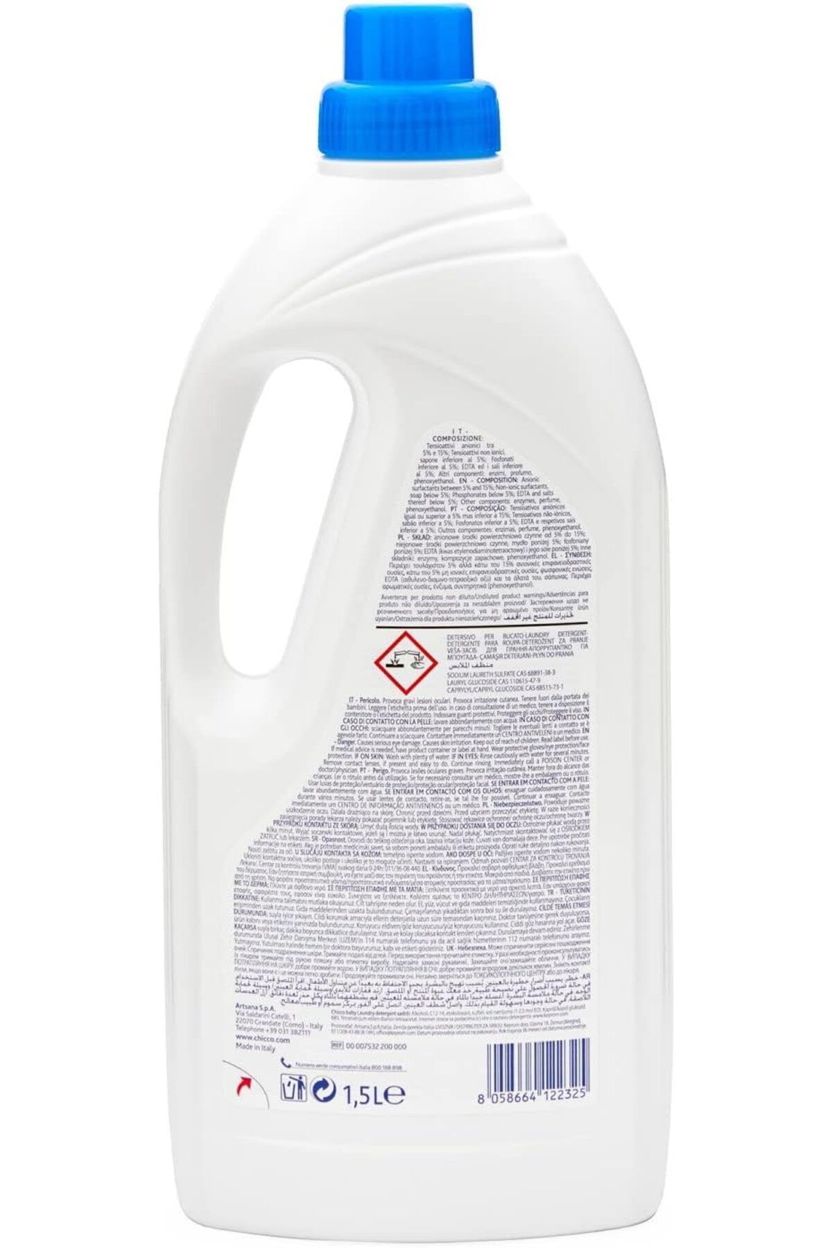Chicco-Sensitive Laundry Detergent With New Formula 1.5l 0m 3