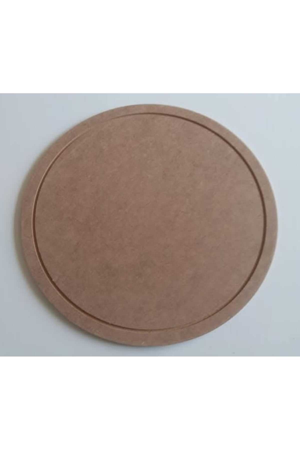 Vuslat Hediyelik Ahşap ELMA Supla Ahşap Sunumluk Boyanabilir Dekorasyon Ürünü Hobi Boyama 30 CM
