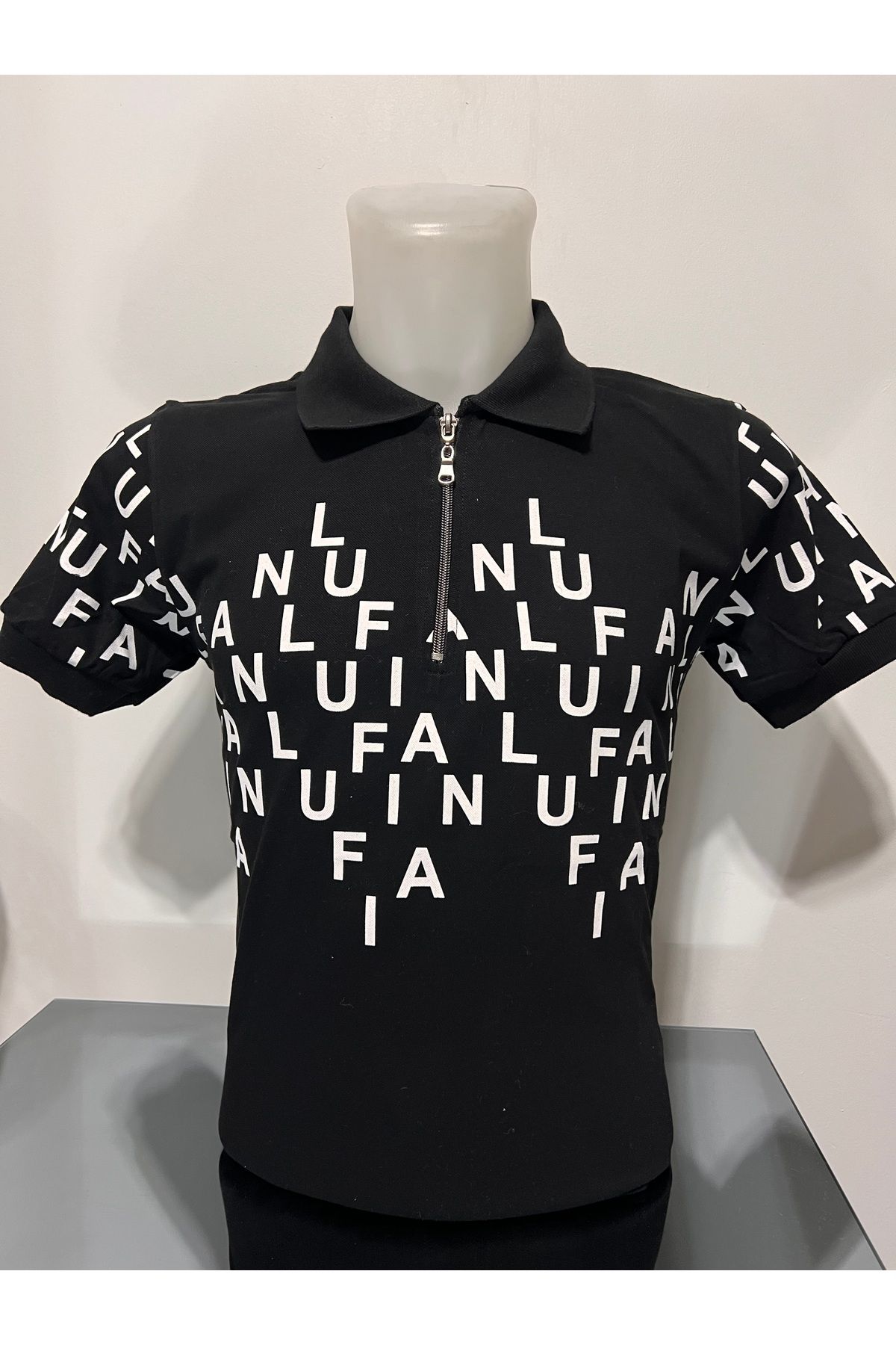 YASİN Erkek Yakalı Pamuklu T-Shirt