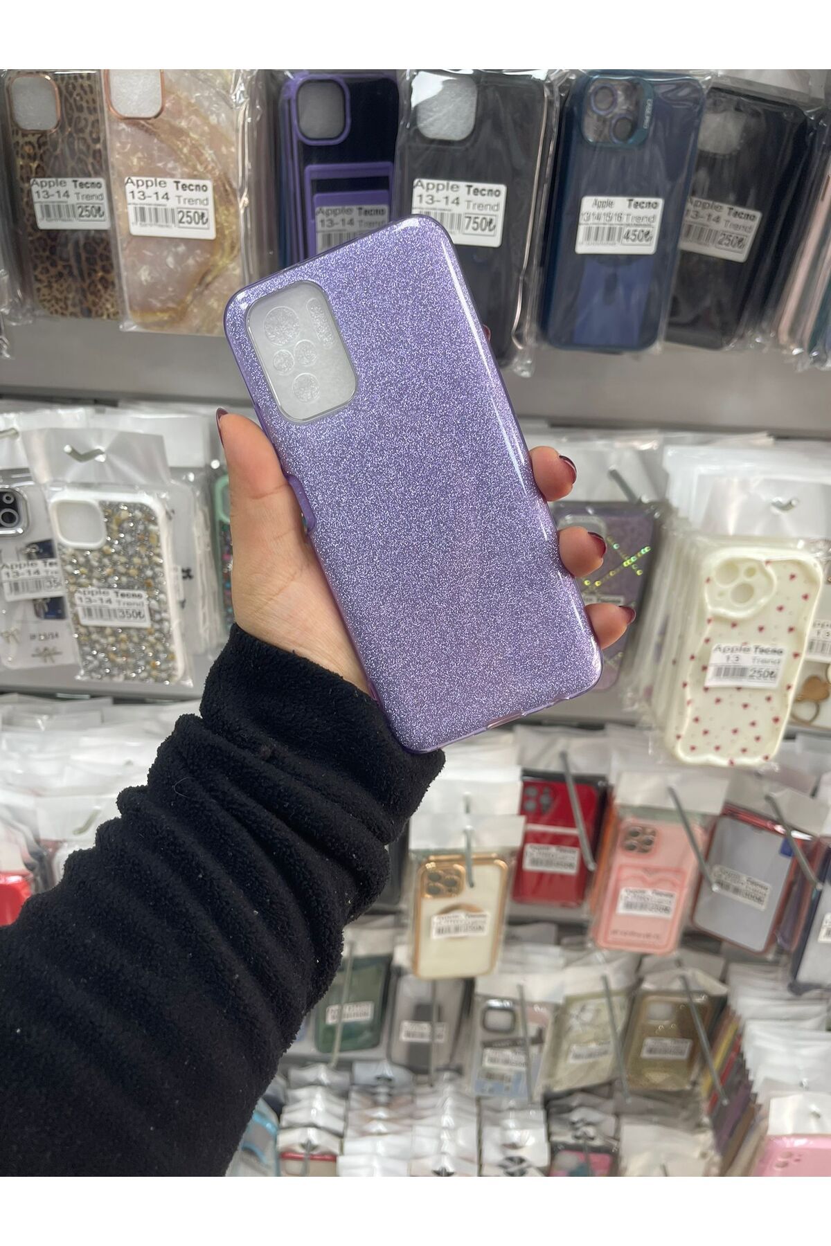 TECNOTREND Xiaomii Redmi Note 10/10s Uyumlu shining silikon kılıf