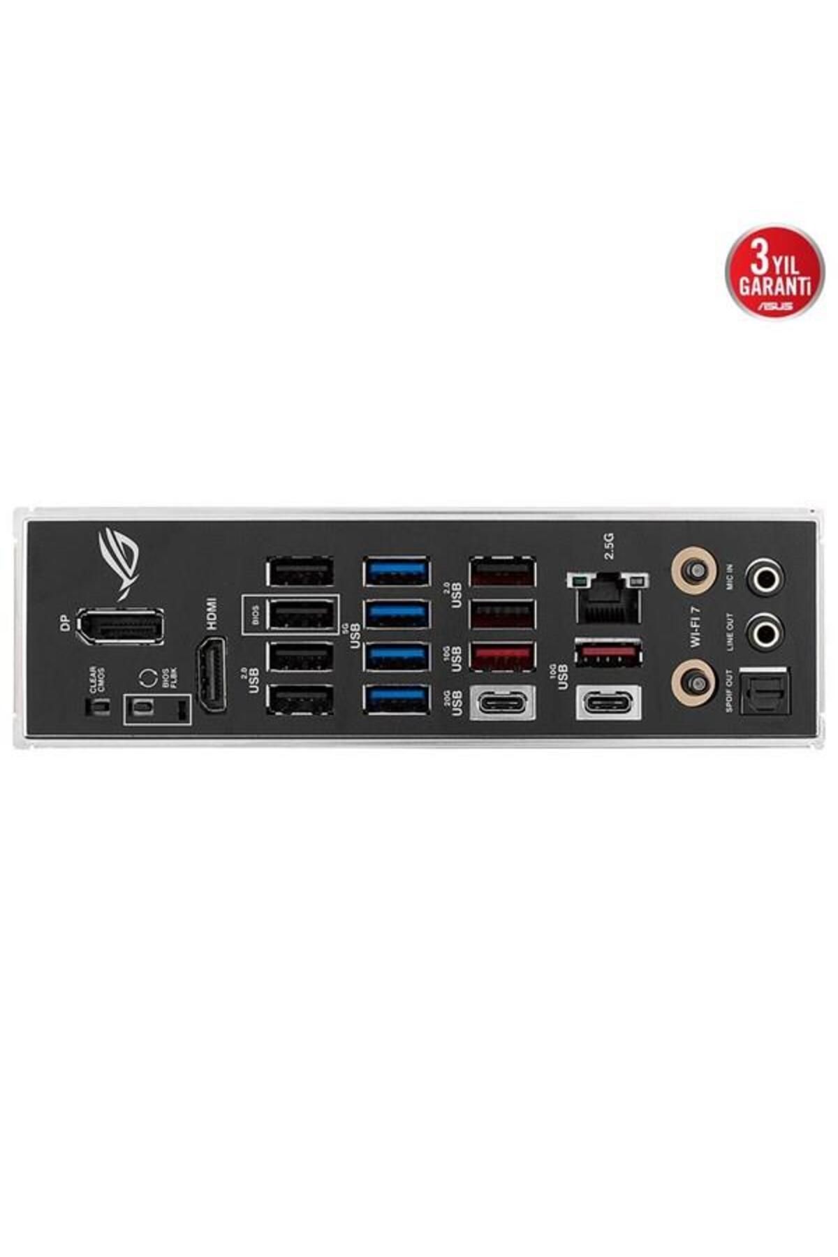 ASUS-ROG STRIX Z790-F GAMING WIFI-7 DDR5 HDMI DP PCIe 16X v5.0 1700p ATX 7