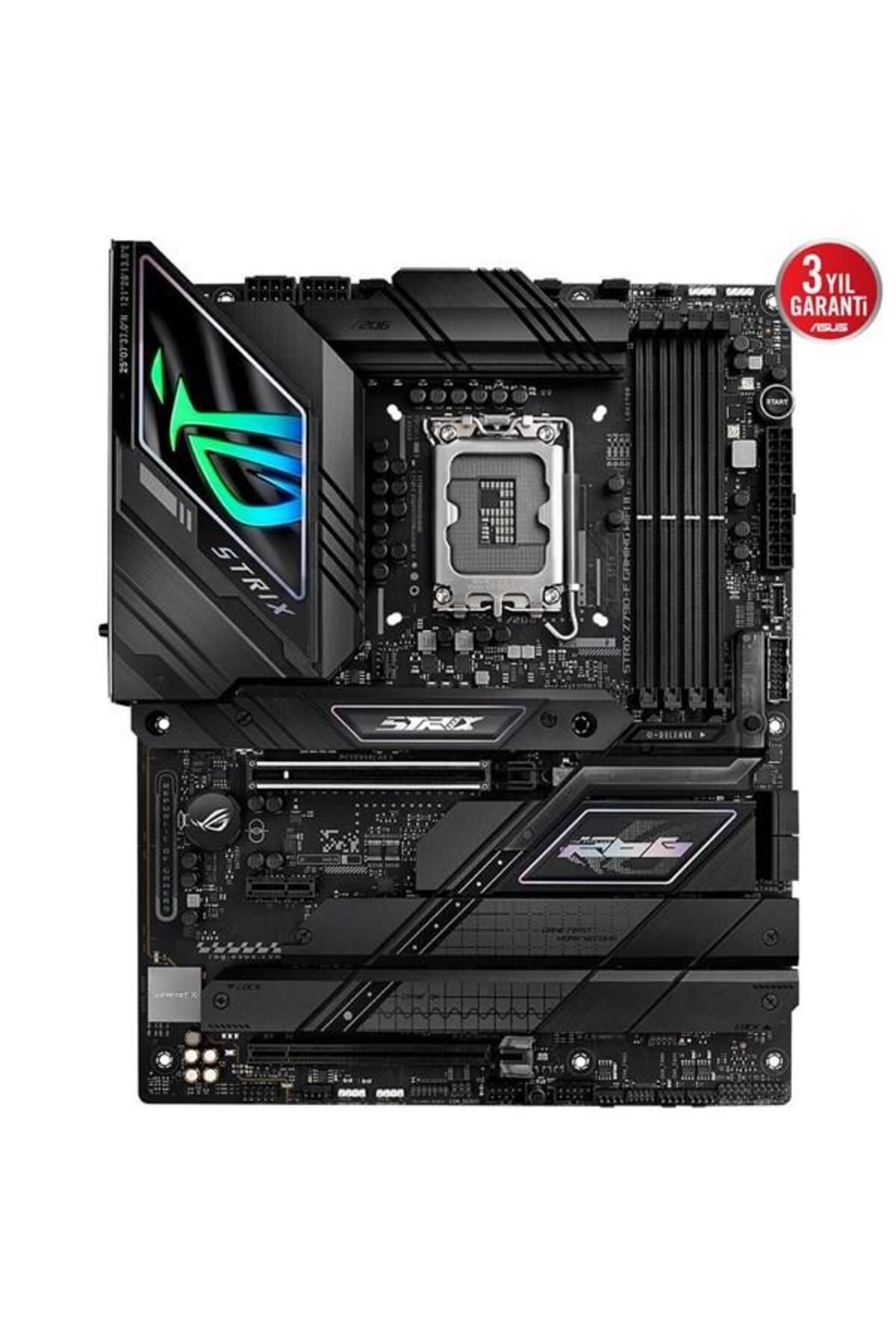 ASUS-ROG STRIX Z790-F GAMING WIFI-7 DDR5 HDMI DP PCIe 16X v5.0 1700p ATX 2