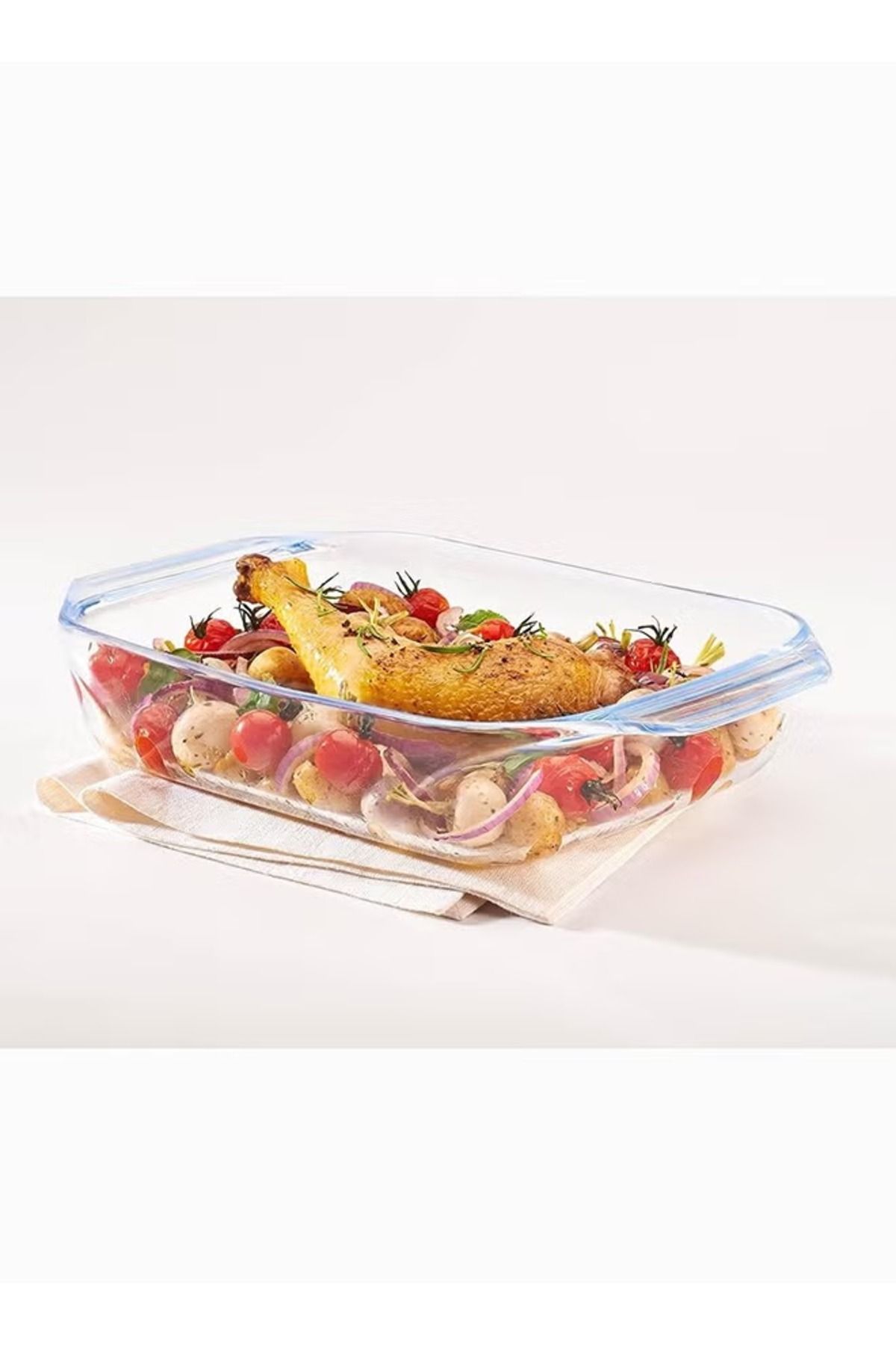 Pyrex-Irresistible Roaster Rectangle 4l Transparent 4