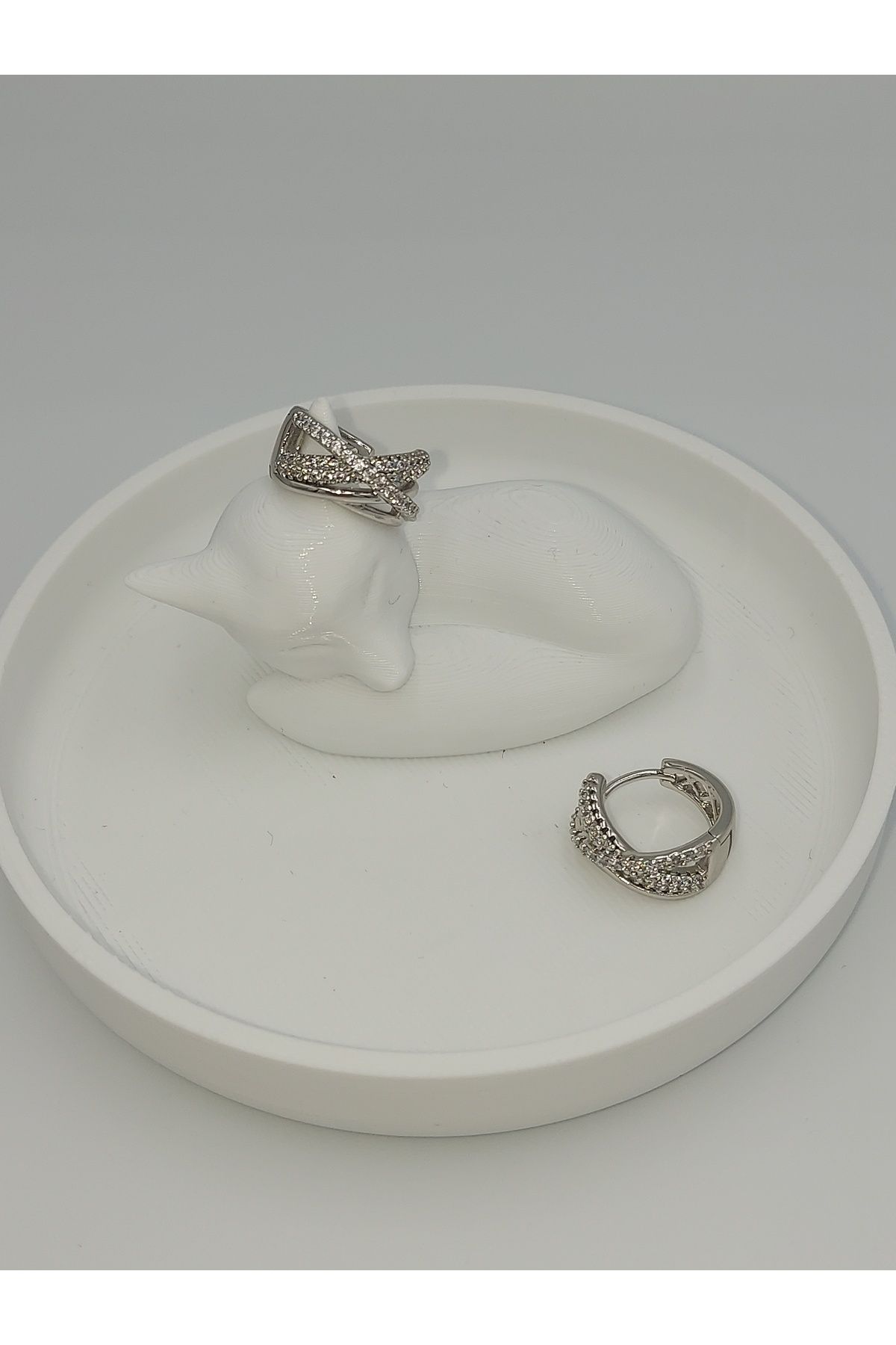 XUPING JEWELRY Xupıng X Çelik Küpe