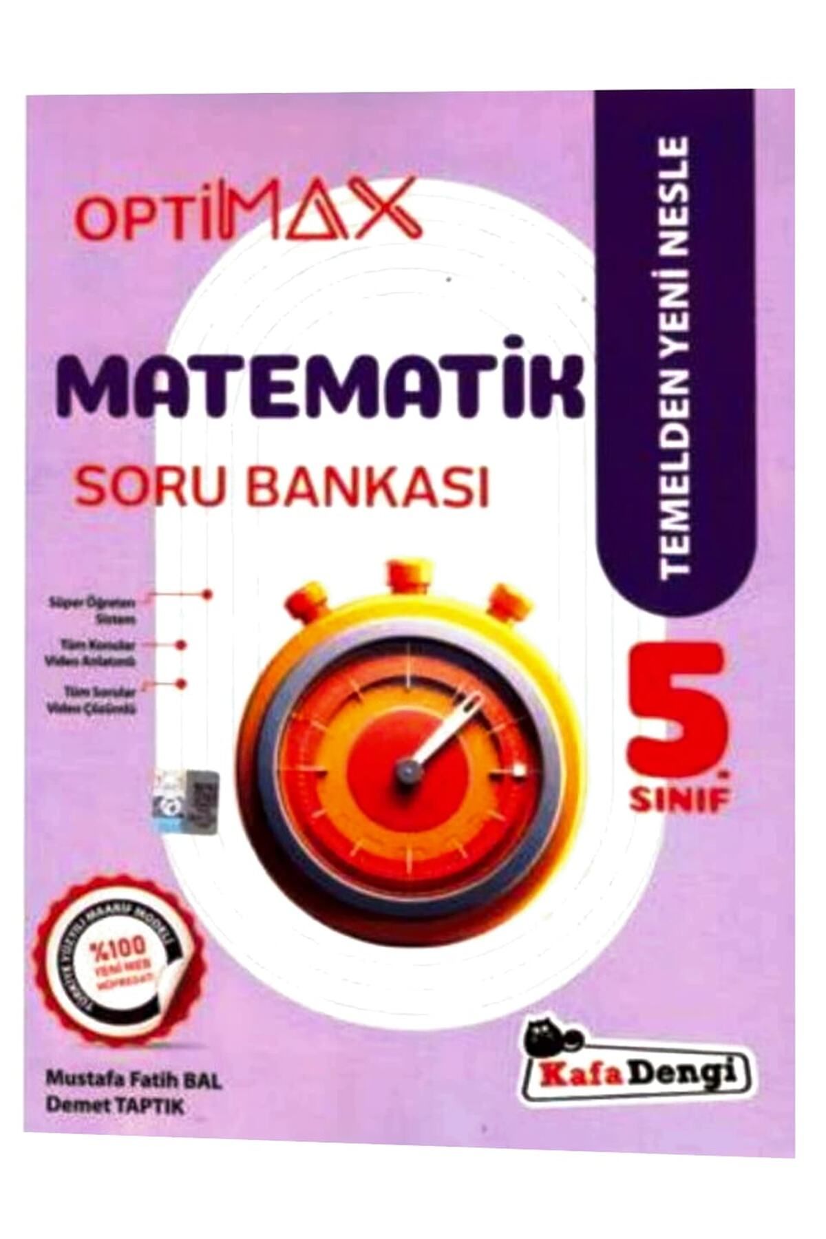 Okyanus Yayıncılık Kafa Dengi Yayınları 5. Sınıf Matematik Optimax Soru Bankası