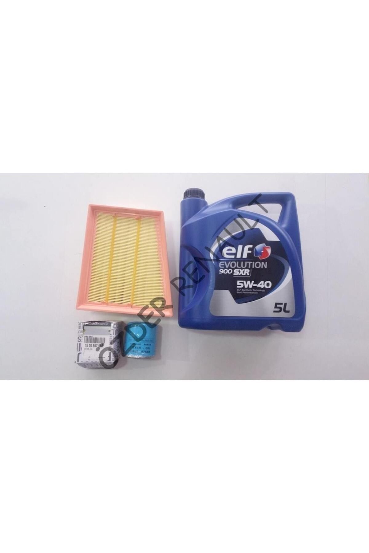 ELF KOPYA -ELF MOTOR YAĞI 5/40 5LT MEGANE 4 YAĞ BAKIM SETİ YAĞ FİLTRESİ,HAVA FİLTRESİ,YAĞ -3LÜ SET