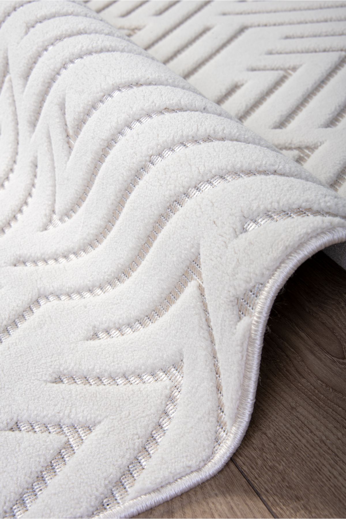 Enva Home Modern Kolay Temizlenebilir Tozumaz Antialerjik İnce Halı Polyester İplik ve Her Alana Uyumlu