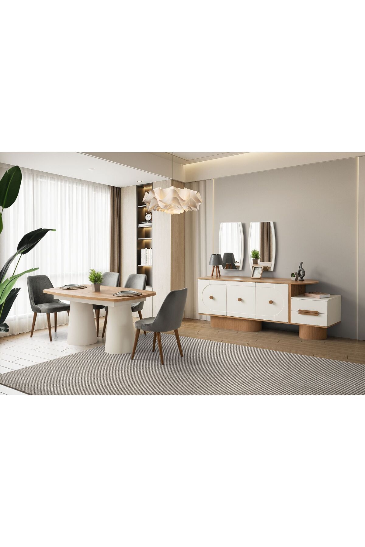 Doressa Boho Yemek Odası Takımı