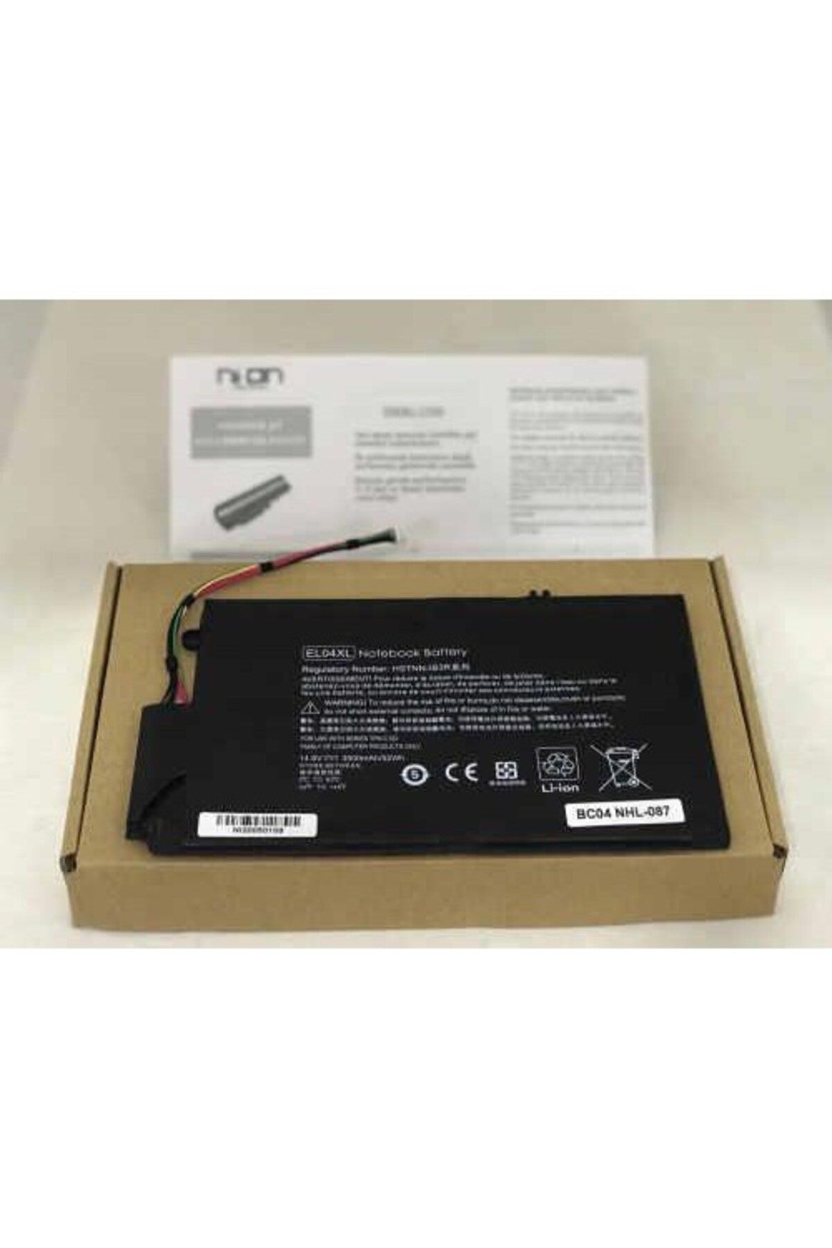 NION Hp TPN-C102 uyumlu Notebook Batarya - Pil
