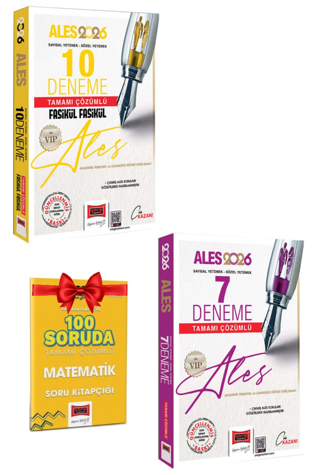 Yargı Yayınları 2026 Yargı Ales 10 Deneme+Yargı Ales 7 Deneme+Hediye