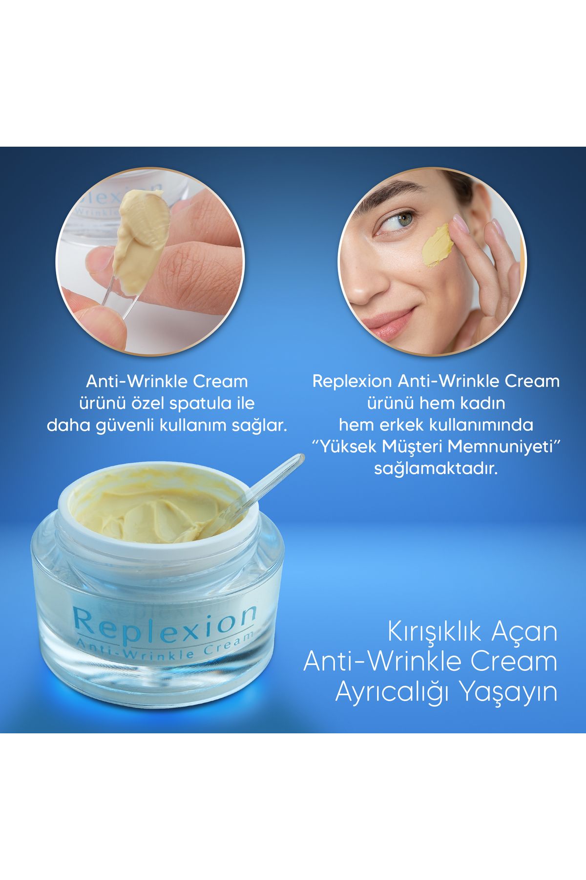 Replexion-Anti-wrinkle Cream 50ml.Anti Aging Advanced Cream 5