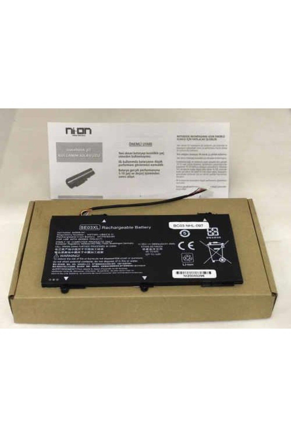 NION Hp Pavilion 14-AL103NT Pavilion 14-AL104NT uyumlu Notebook Batarya - Pil