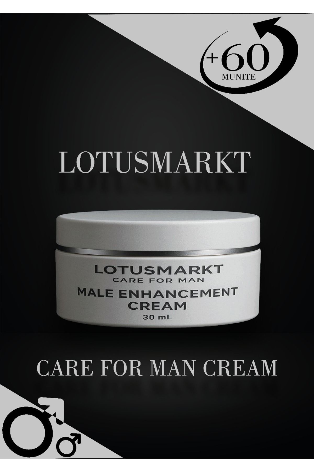 lotusmarkt Care For Man Cream Premium Plus Uzun Deneyim Krem