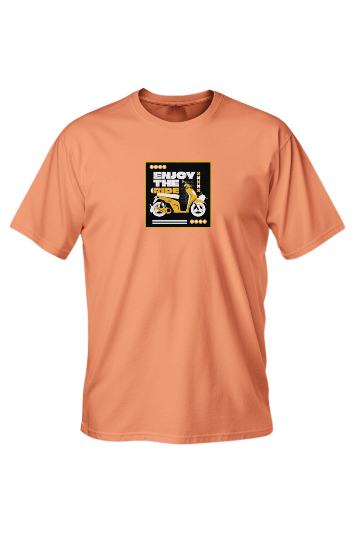 LUMARTA Regular Enjoy The Ride Baskılı T-Shirt