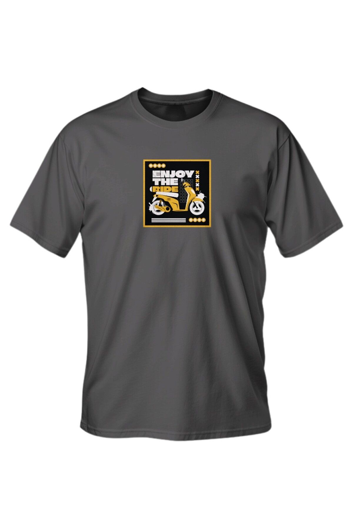 LUMARTA Regular Enjoy The Ride Baskılı T-Shirt
