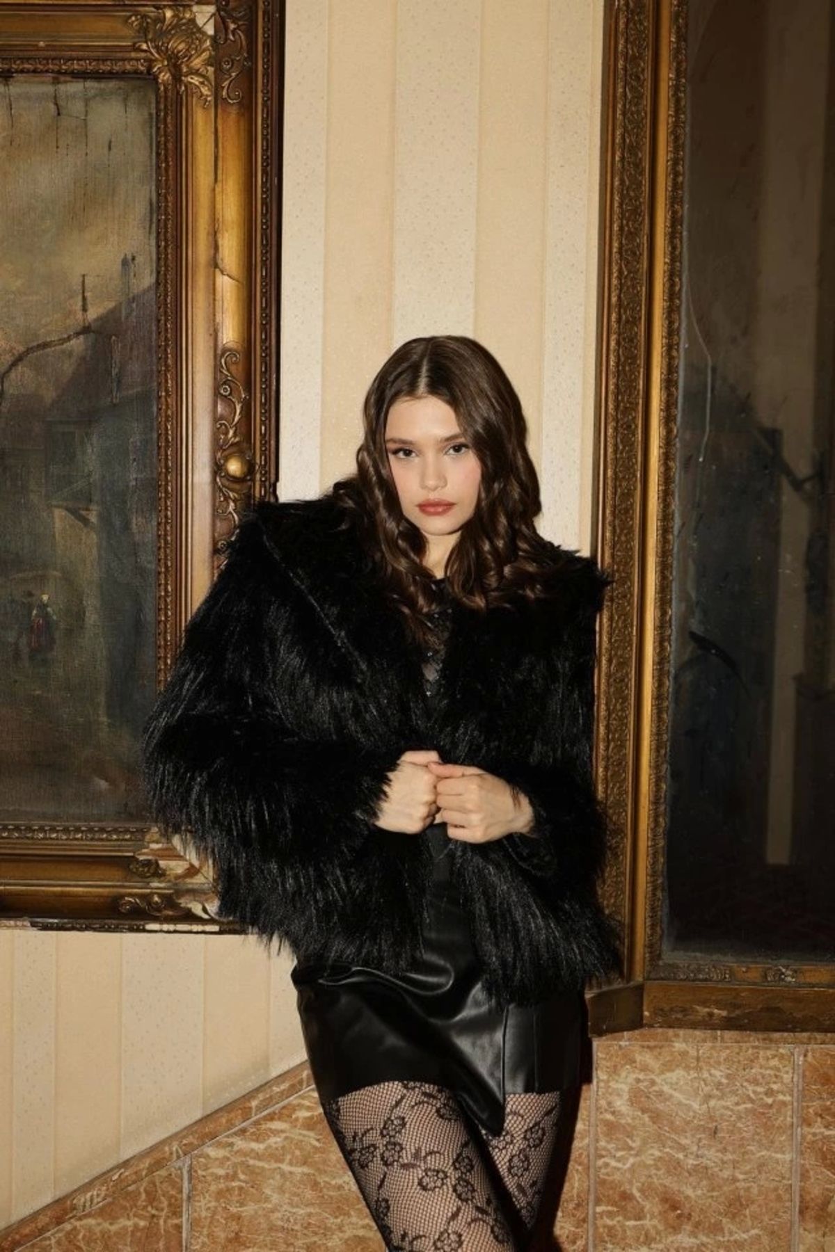 Silerra Kürk - Siyah