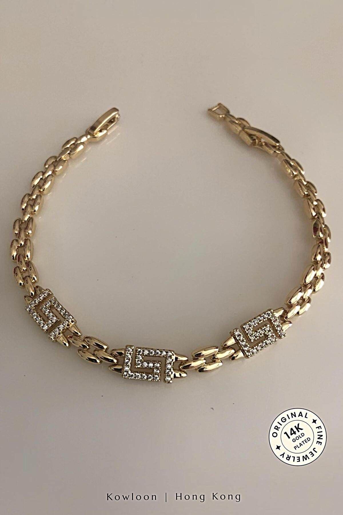 cacharel classic 14K Altın Kaplama Çelik Bileklik
