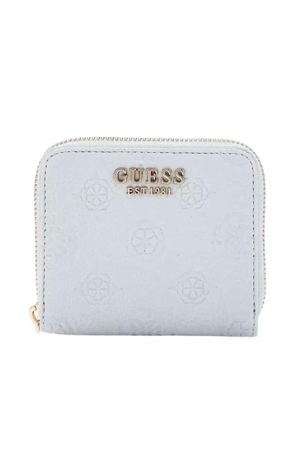 Guess-CRESIDIA SLG SMALL ZIP AROUND Γυναικείο μπλε πορτοφόλι SWPG9349137-PWB 1
