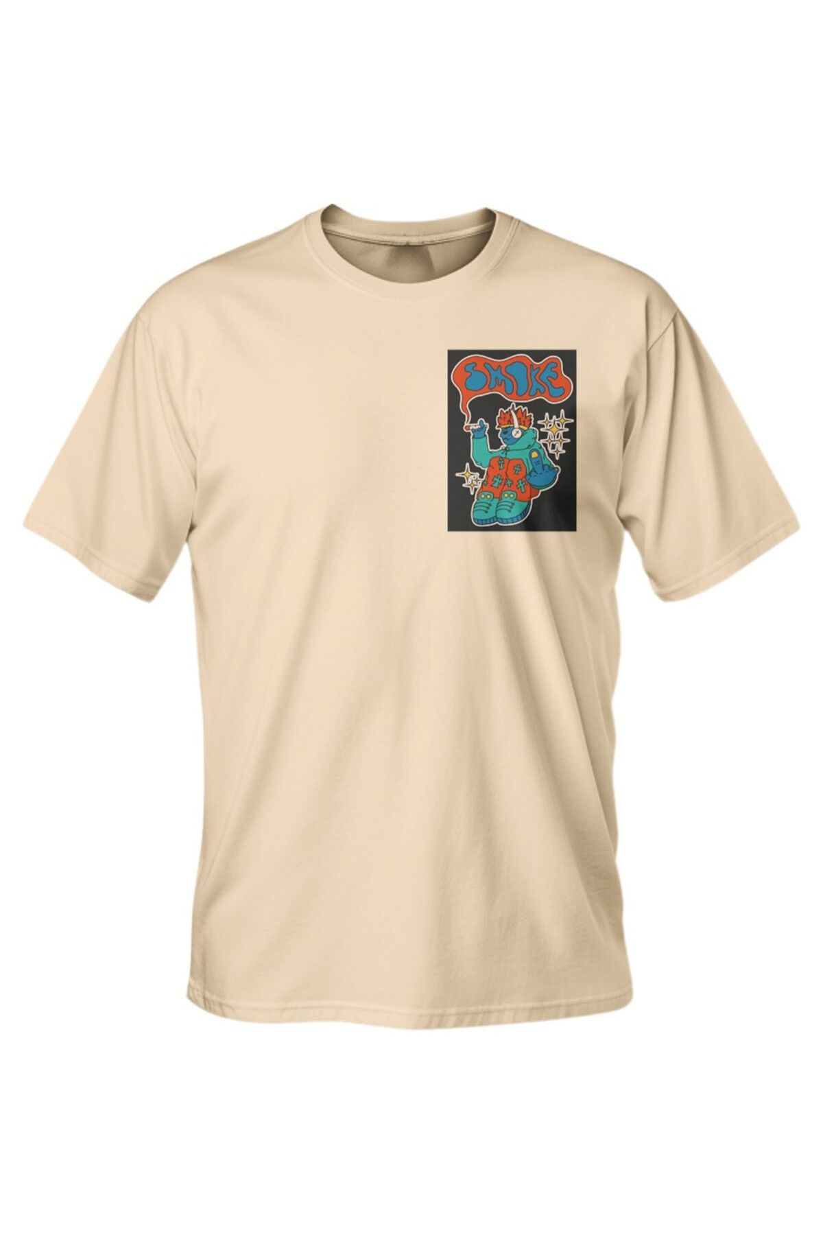 LUMARTA Regular Dont Smoke Baskılı T-Shirt