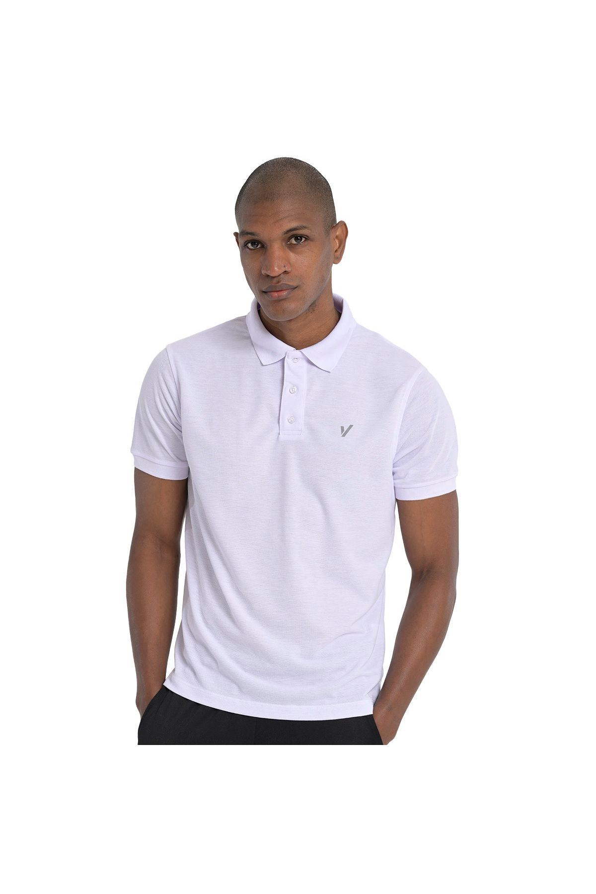 Sportive Furano Erkek Beyaz Günlük Stil T-Shirt 25YE017-BYZ