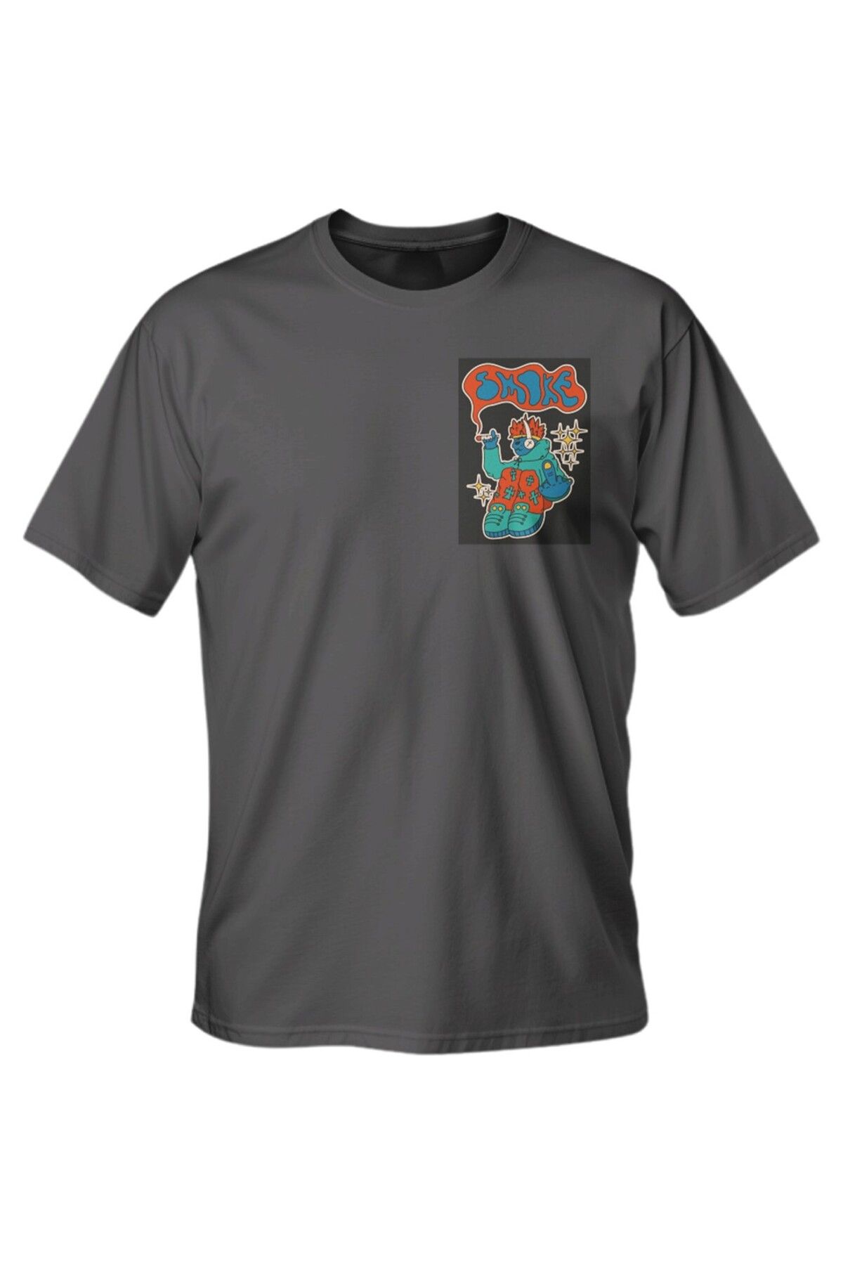 LUMARTA Regular Dont Smoke Baskılı T-Shirt