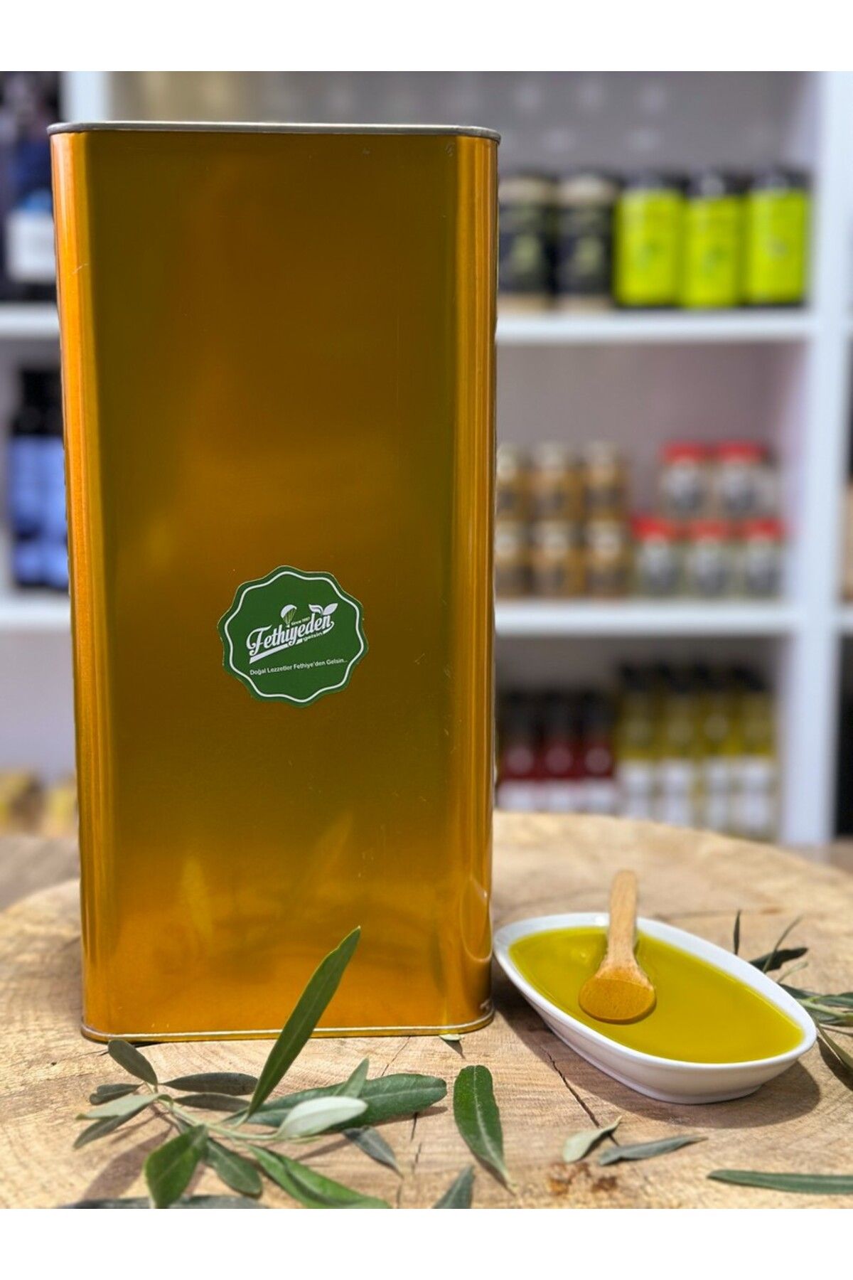 Fethiyeden Gelsin Zeytinyağı 5 kg – Yemeklik Kullanım İçin Ekonomik ve Pratik Boy