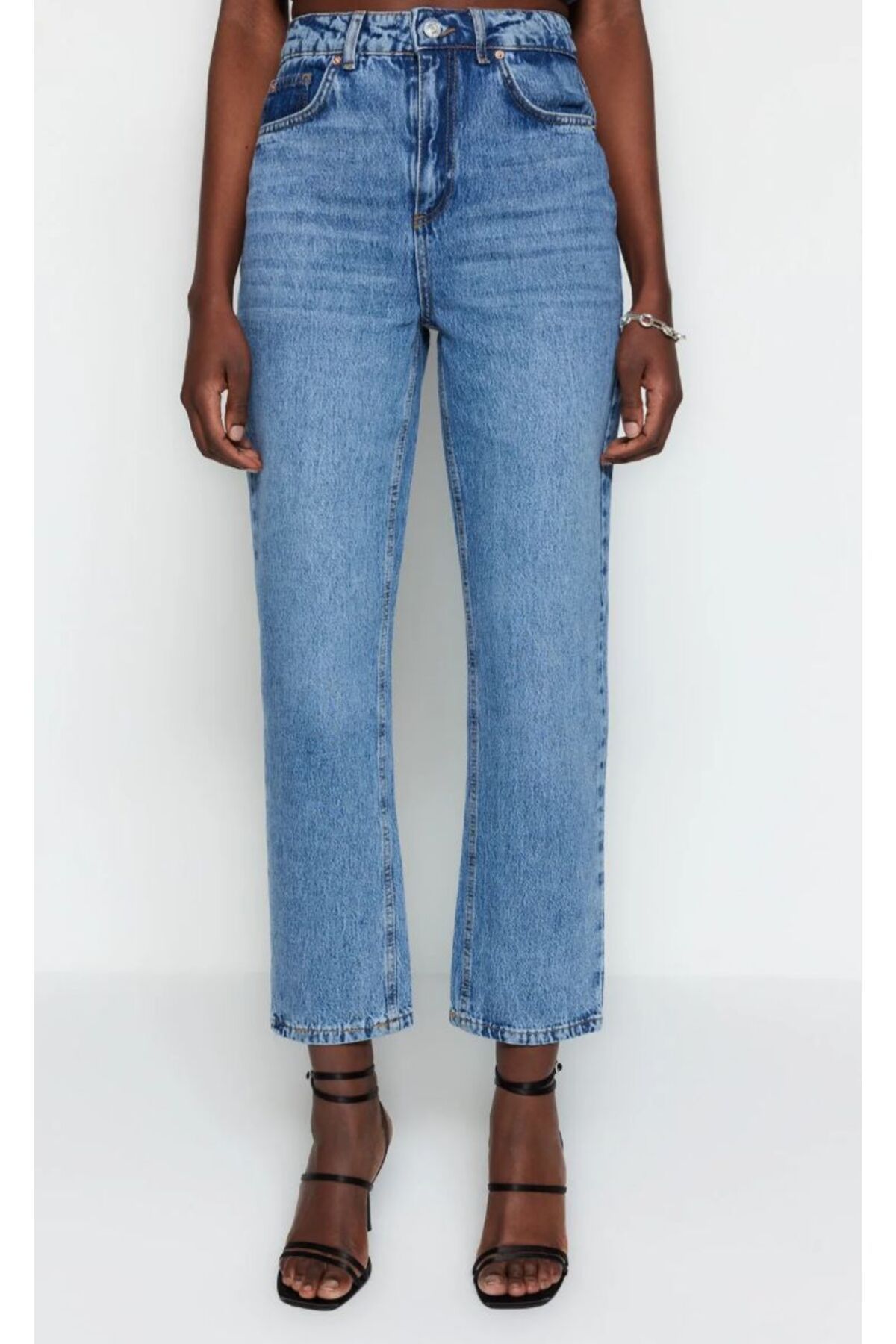 KARACAN COMPANY Yüksek Bel Straight Jeans