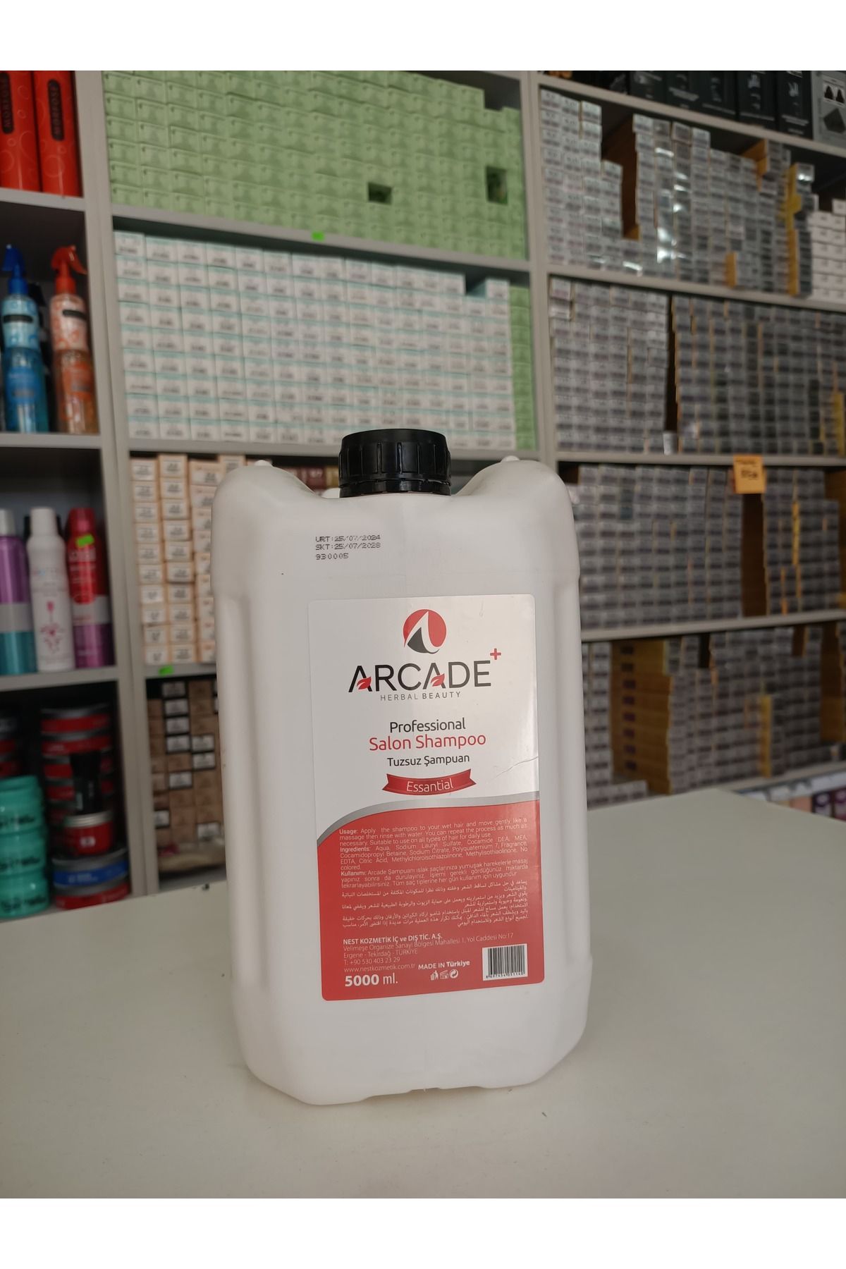 Arcade Professional Tuzsuz Şampuan 5L