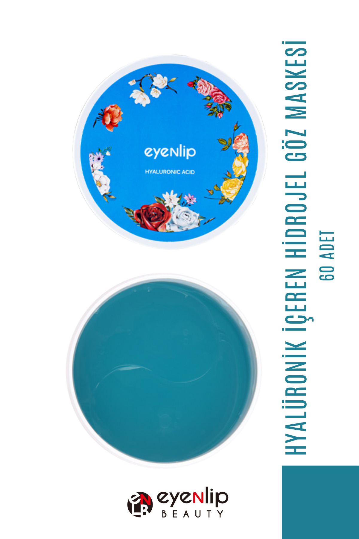 Eyenlip Beauty Hyalüronik Asit Içeren Hidrojel Göz Maskesi 60 Adet
