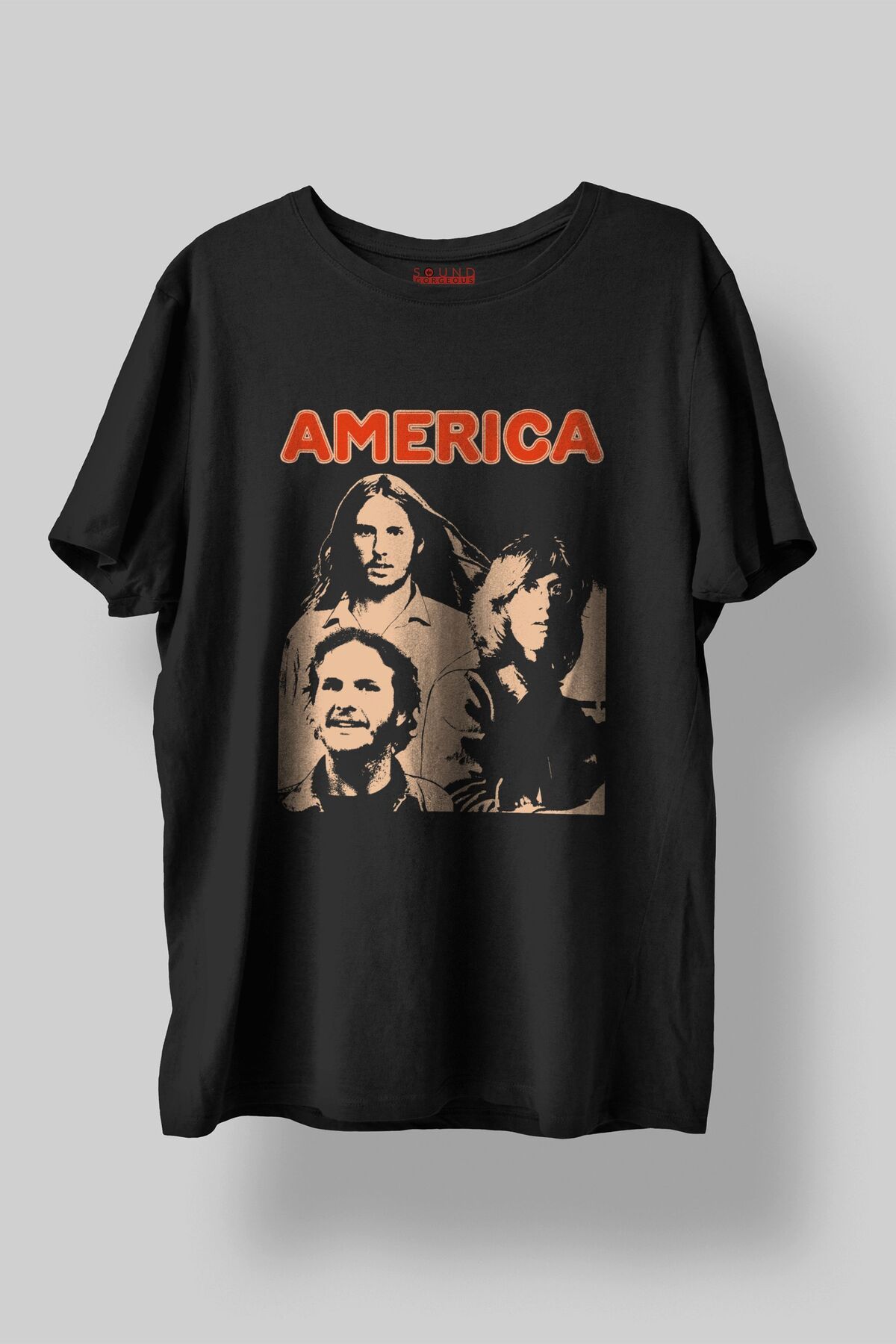 Sound Gorgeous 311 Müzik Tasarımlı Baskılı Regular Fit Unisex Siyah T-Shirt %100 Pamuk Rahat Kalıp Tişört No:0001