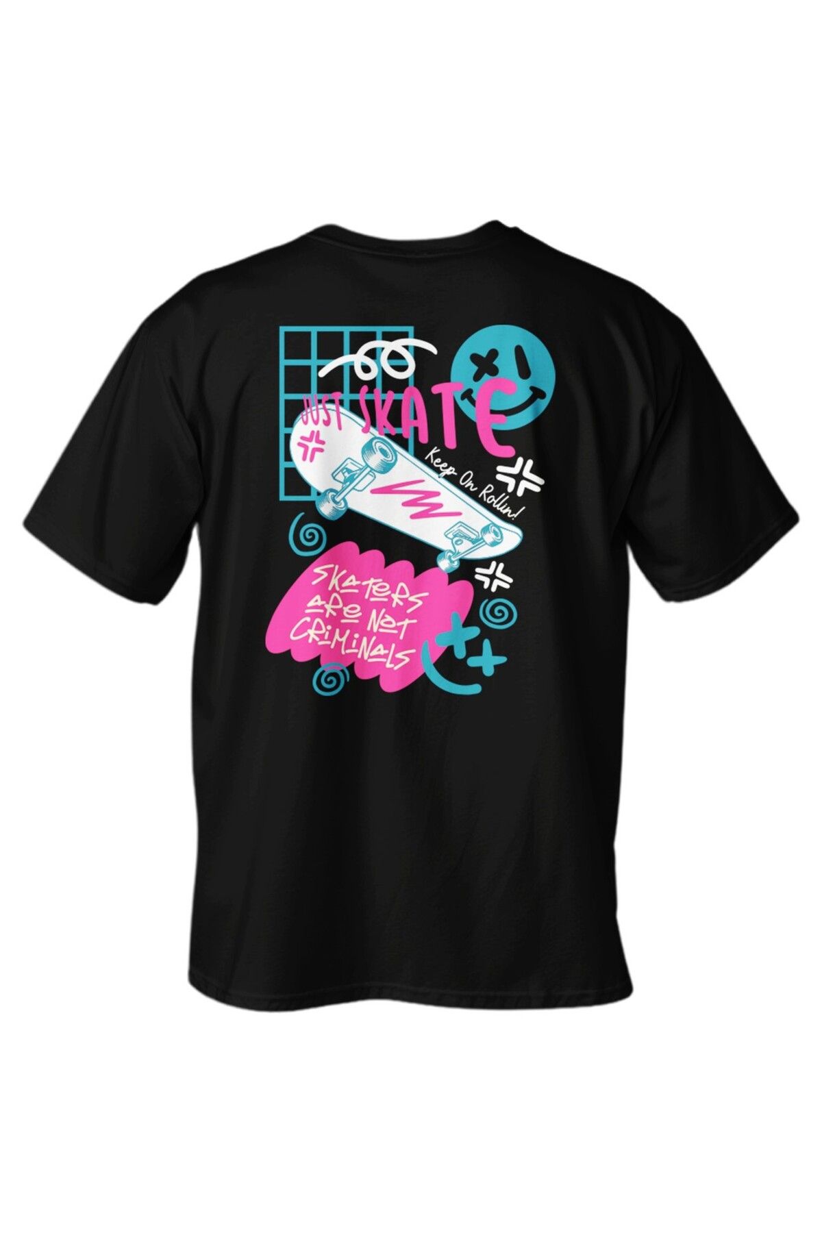 LUMARTA Regular Just Skate Baskılı T-Shirt