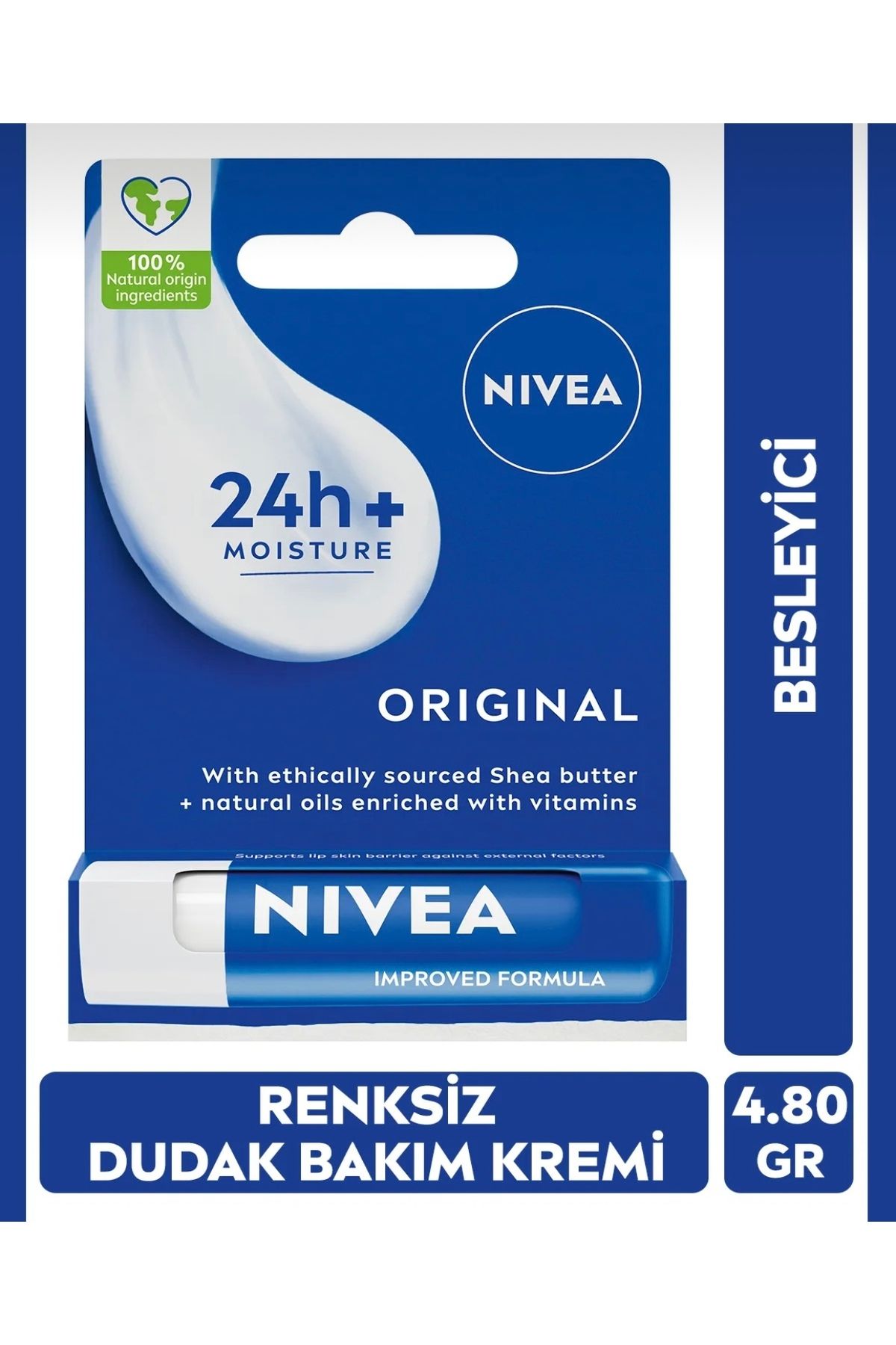 NIVEA Dudak Bakım Kremi 4,8gr - Orijinal