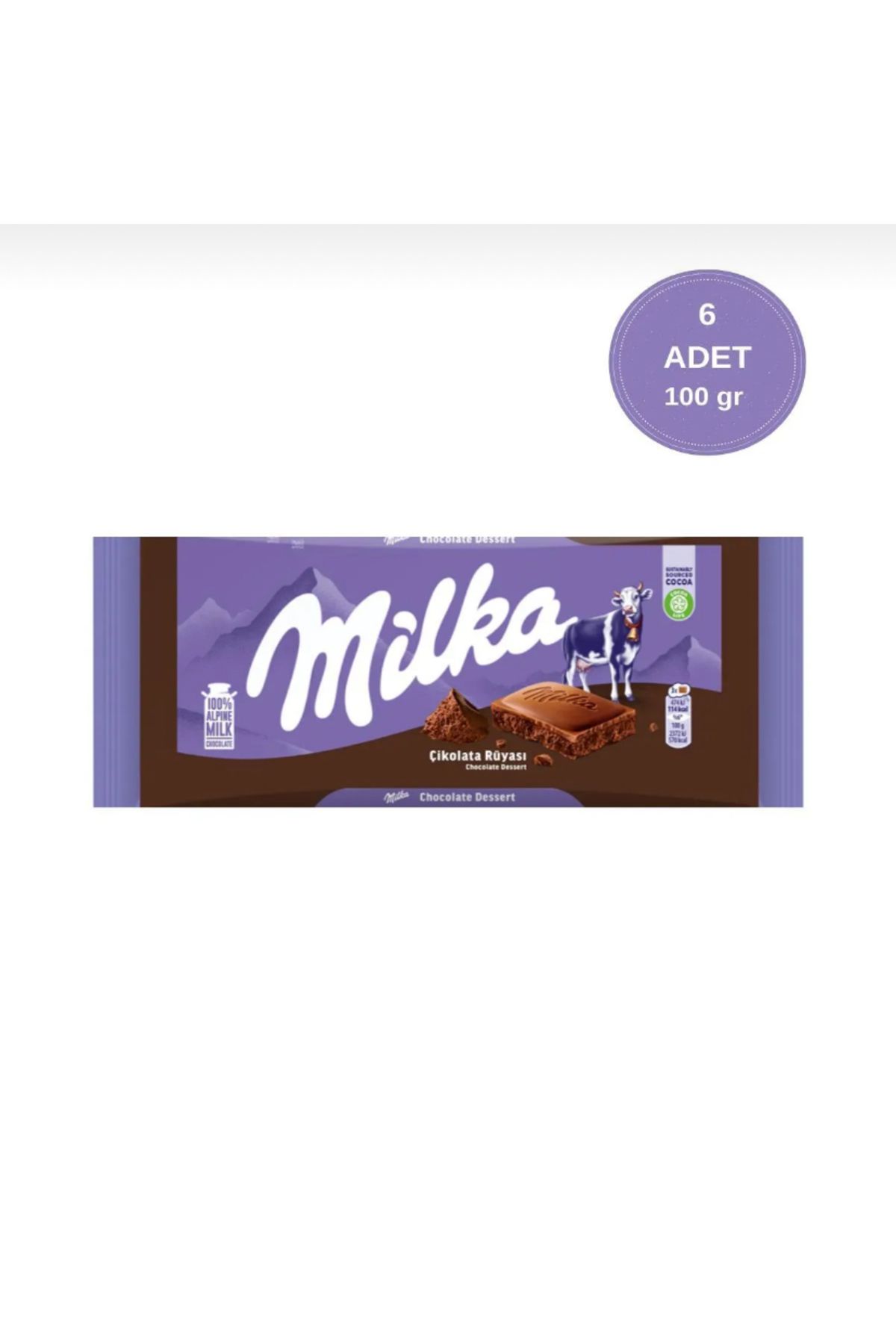 AymiyA Milk Çikolata Rüyası 6 lı Paket