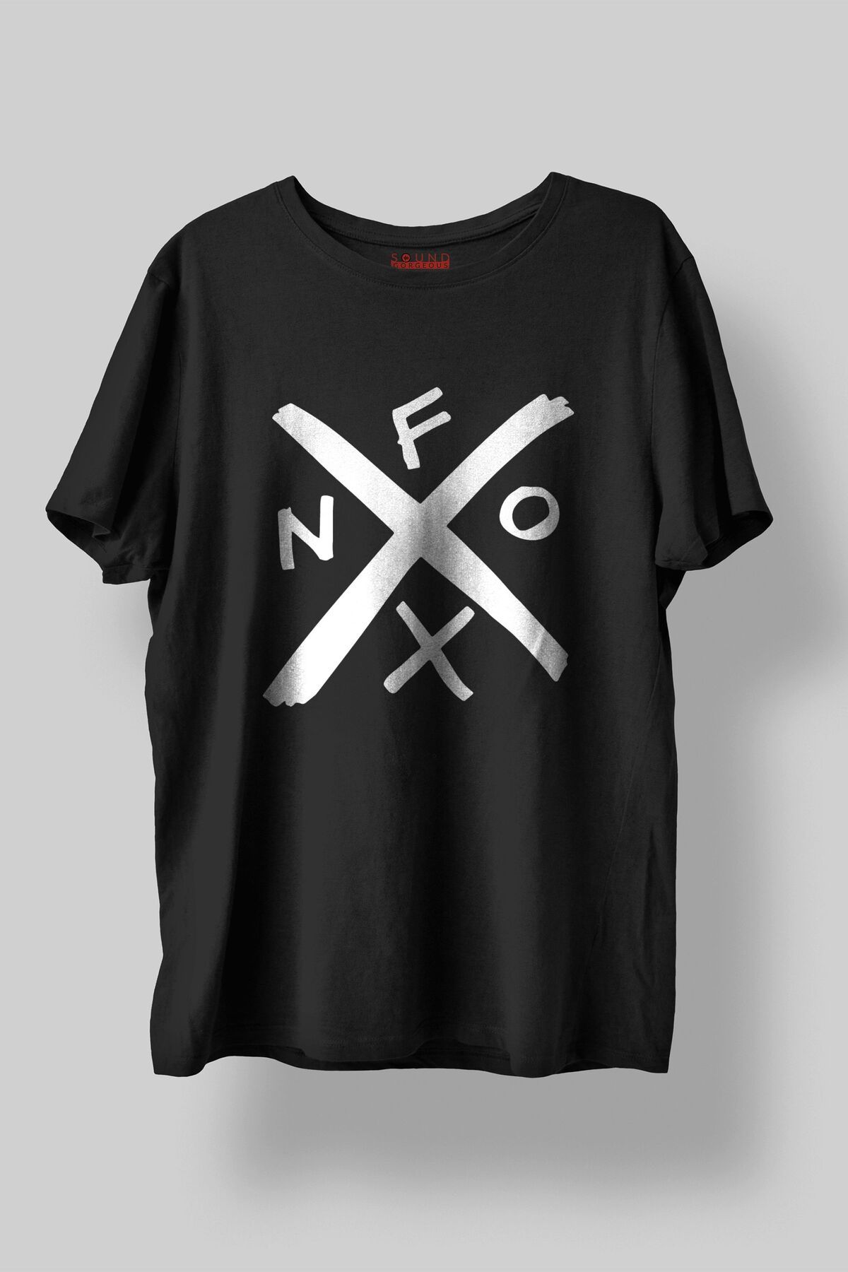 Sound Gorgeous NOFX Müzik Tasarımlı Baskılı Regular Fit Unisex Siyah T-Shirt %100 Pamuk Rahat Kalıp Tişört No:0256