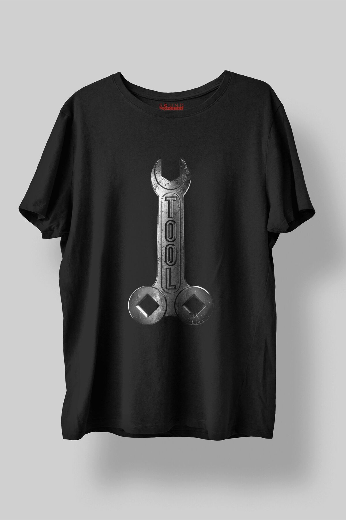 Sound Gorgeous Tool Müzik Tasarımlı Baskılı Regular Fit Unisex Siyah T-Shirt %100 Pamuk Rahat Kalıp Tişört No:0390